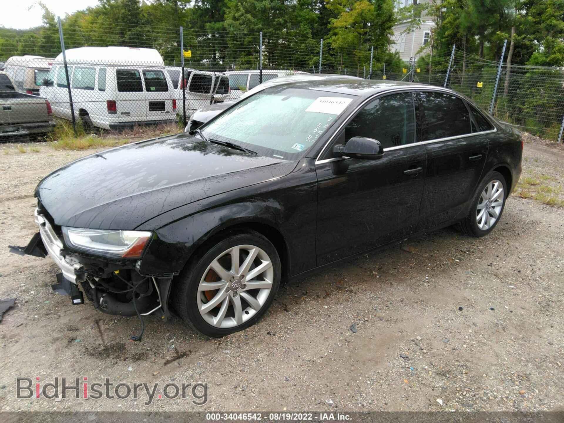 2013 AUDI A4 - VIN: WAUEFAFL2DA169347 - Фото 2