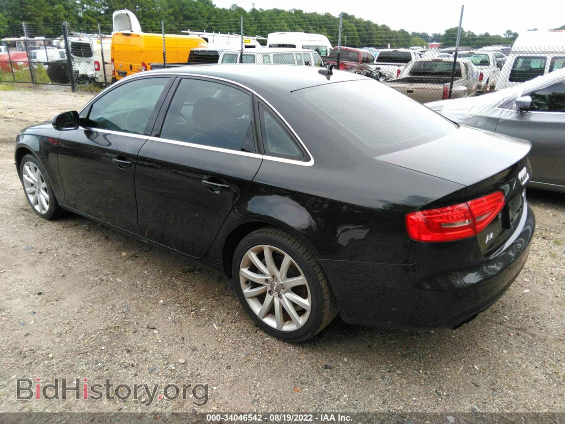 2013 AUDI A4 - VIN: WAUEFAFL2DA169347 - Фото 3