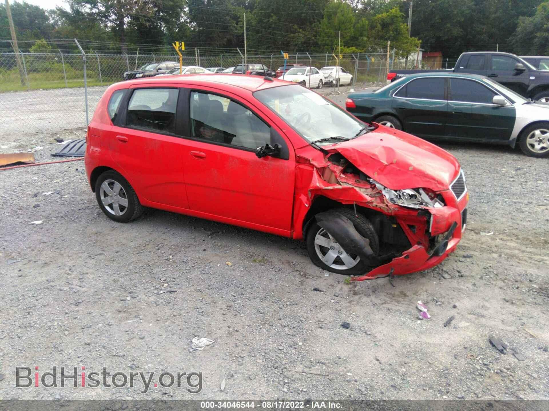 Фотография KL1TD6DE2AB127372 - CHEVROLET AVEO 2010