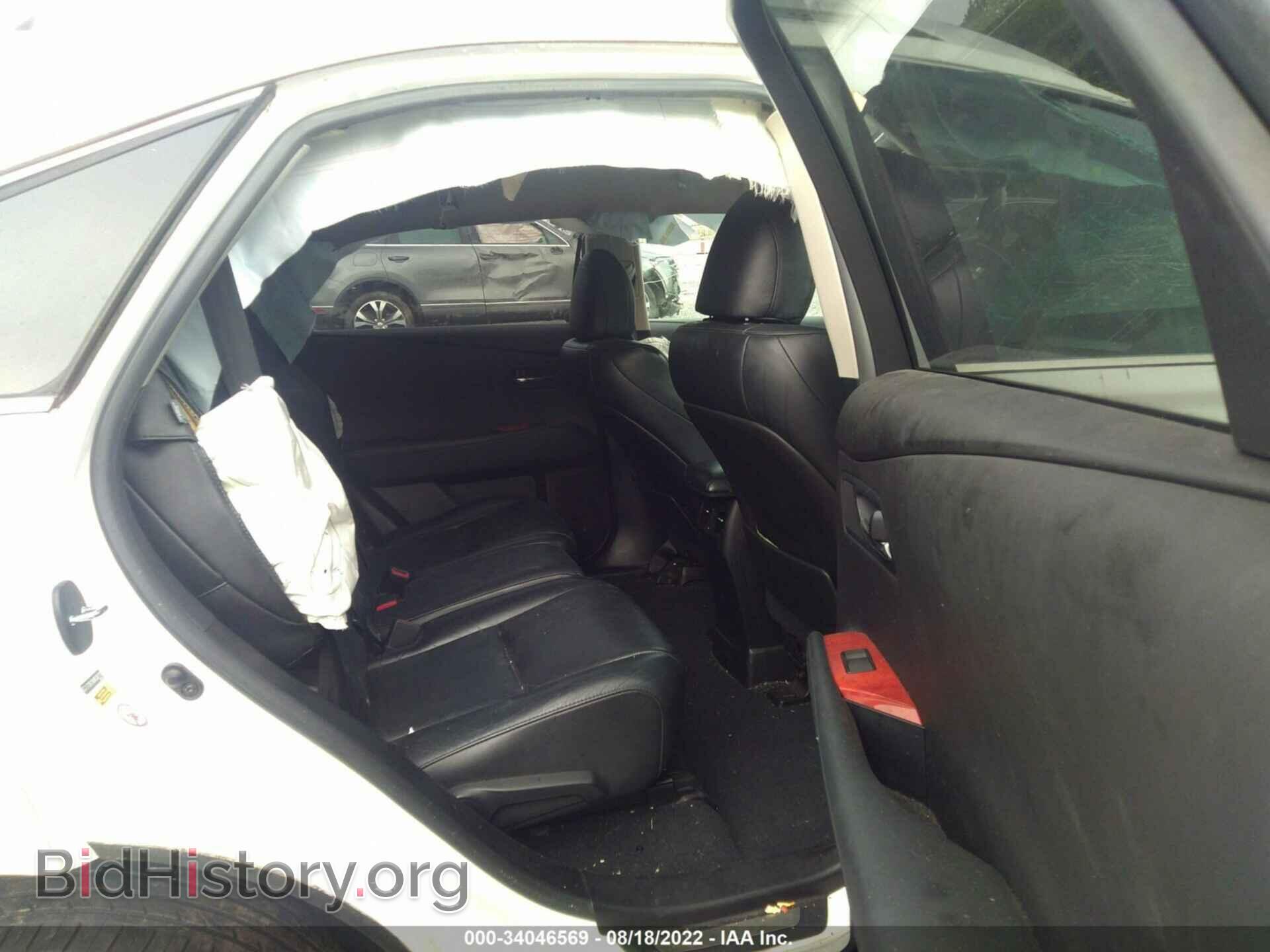 2011 LEXUS RX 350 - VIN: 2T2BK1BA9BC083110 - Фото 8