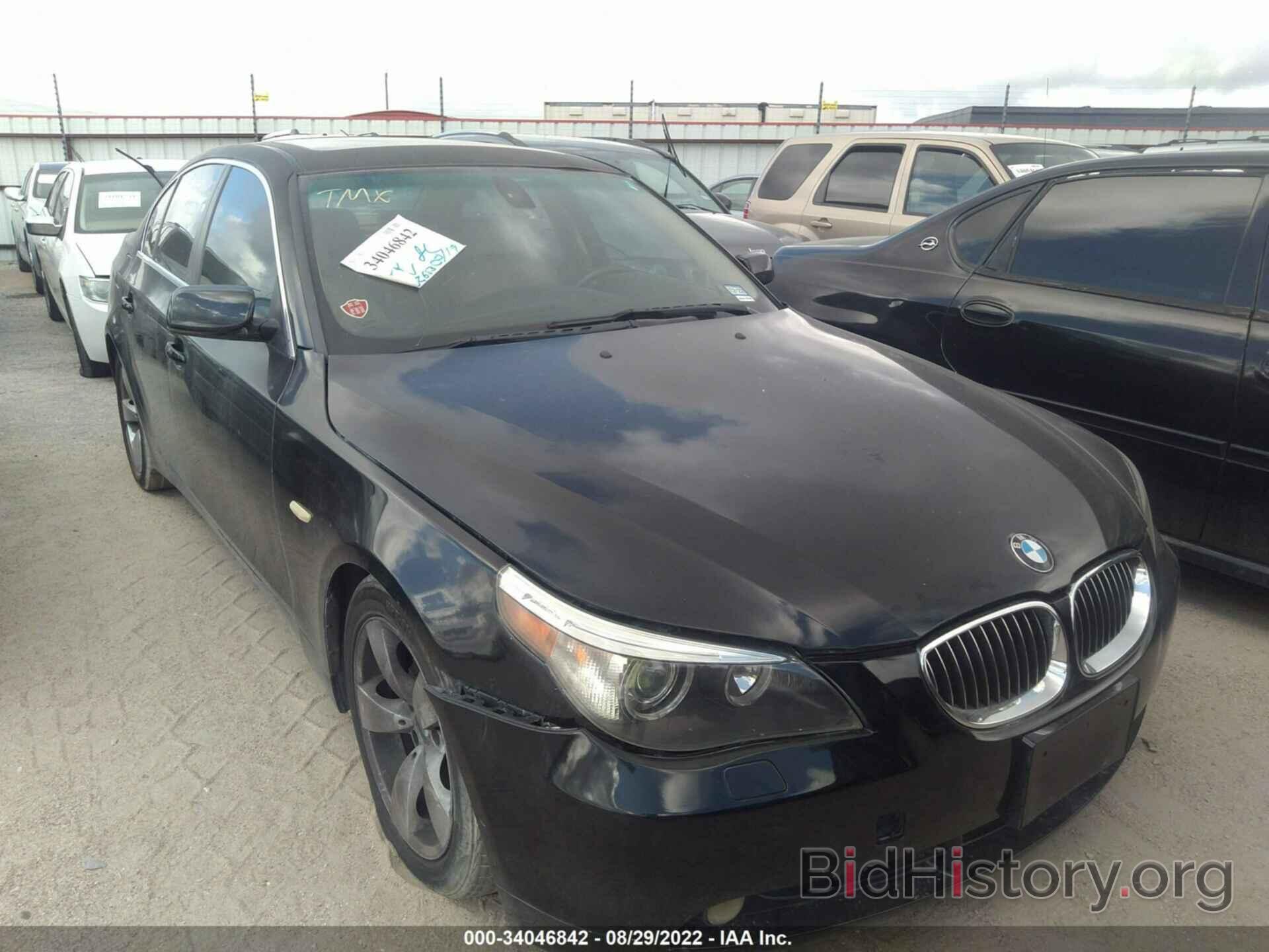 Photo WBANE53597CW68137 - BMW 5 SERIES 2007