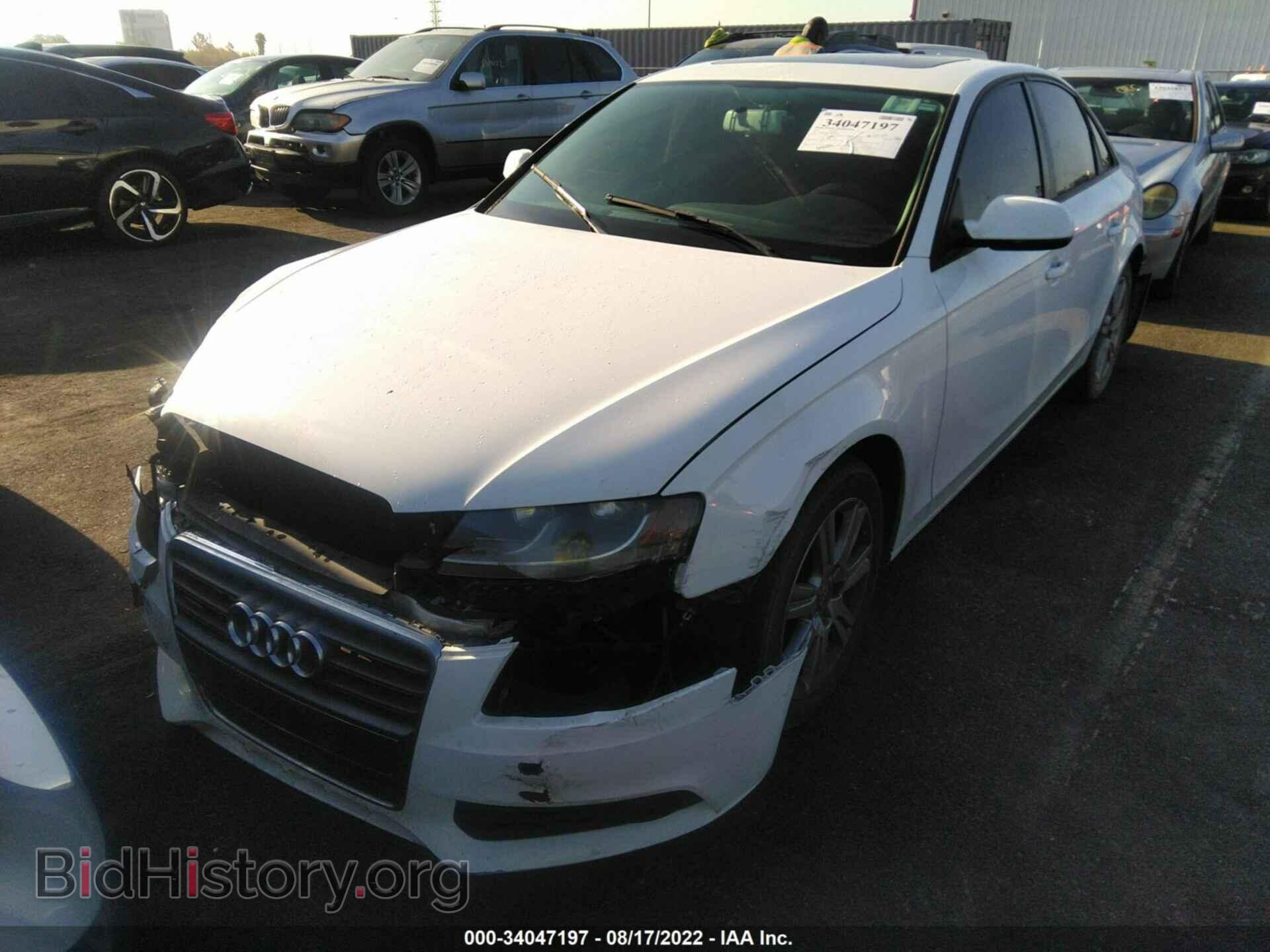 2011 AUDI A4 - VIN: WAUBFAFL2BA101601 - Фото 2