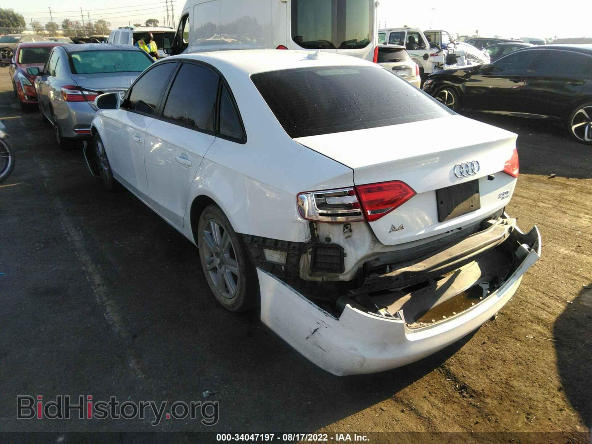 2011 AUDI A4 - VIN: WAUBFAFL2BA101601 - Фото 3