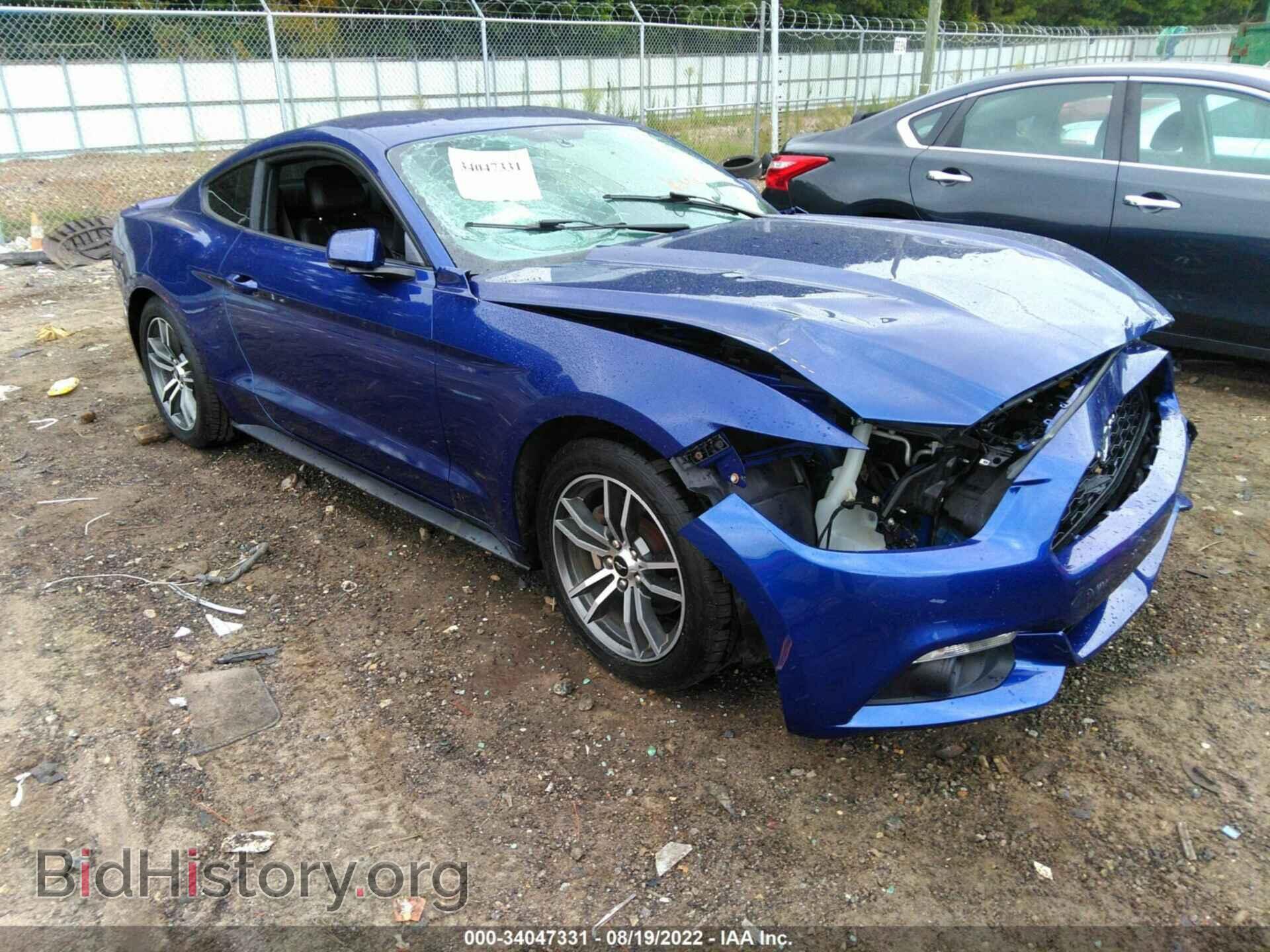Фотография 1FA6P8TH2F5403100 - FORD MUSTANG 2015