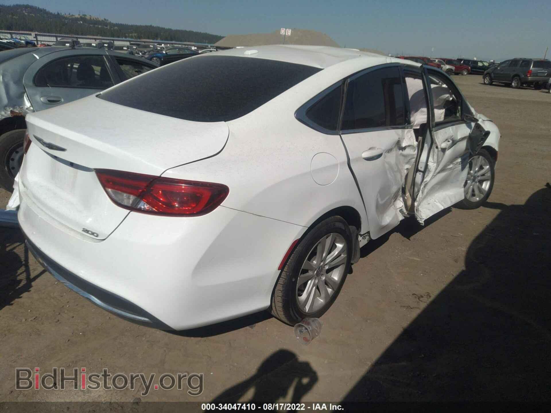 2015 CHRYSLER 200 - VIN: 1C3CCCAB5FN639982 - Фото 4
