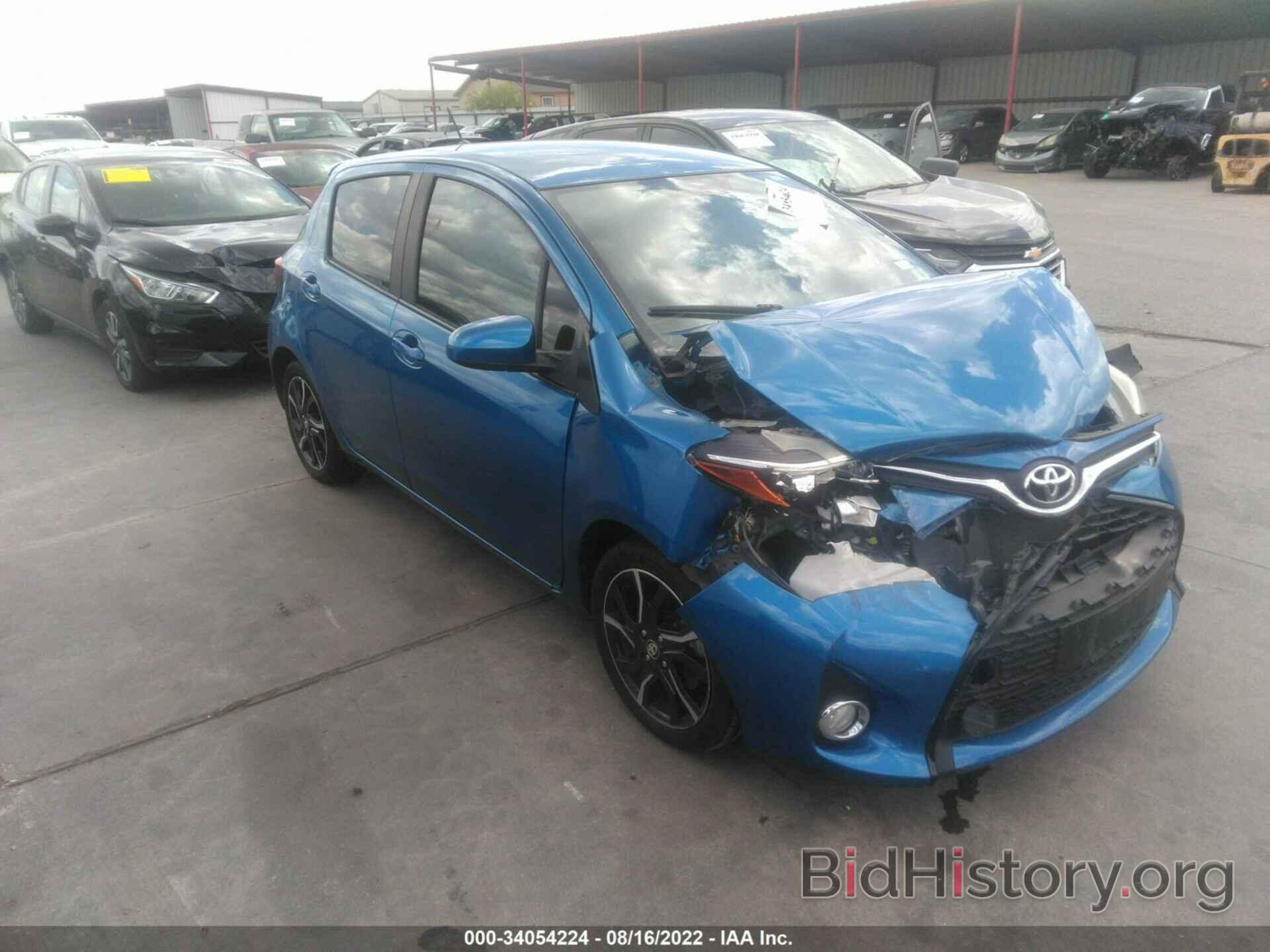 Photo VNKKTUD38GA069218 - TOYOTA YARIS 2016