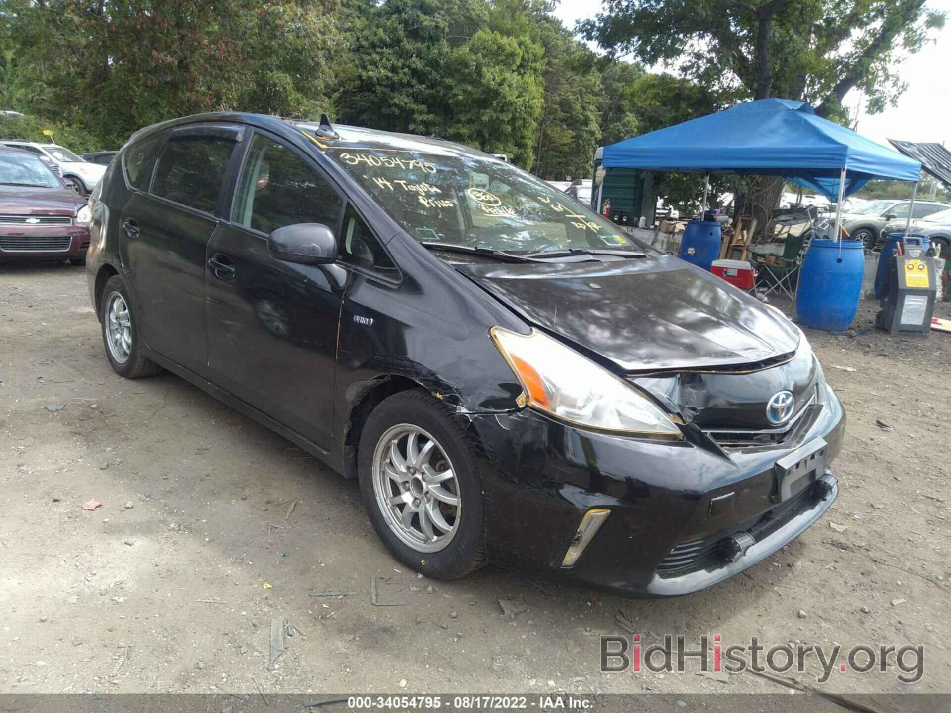 Photo JTDZN3EU1E3358008 - TOYOTA PRIUS V 2014