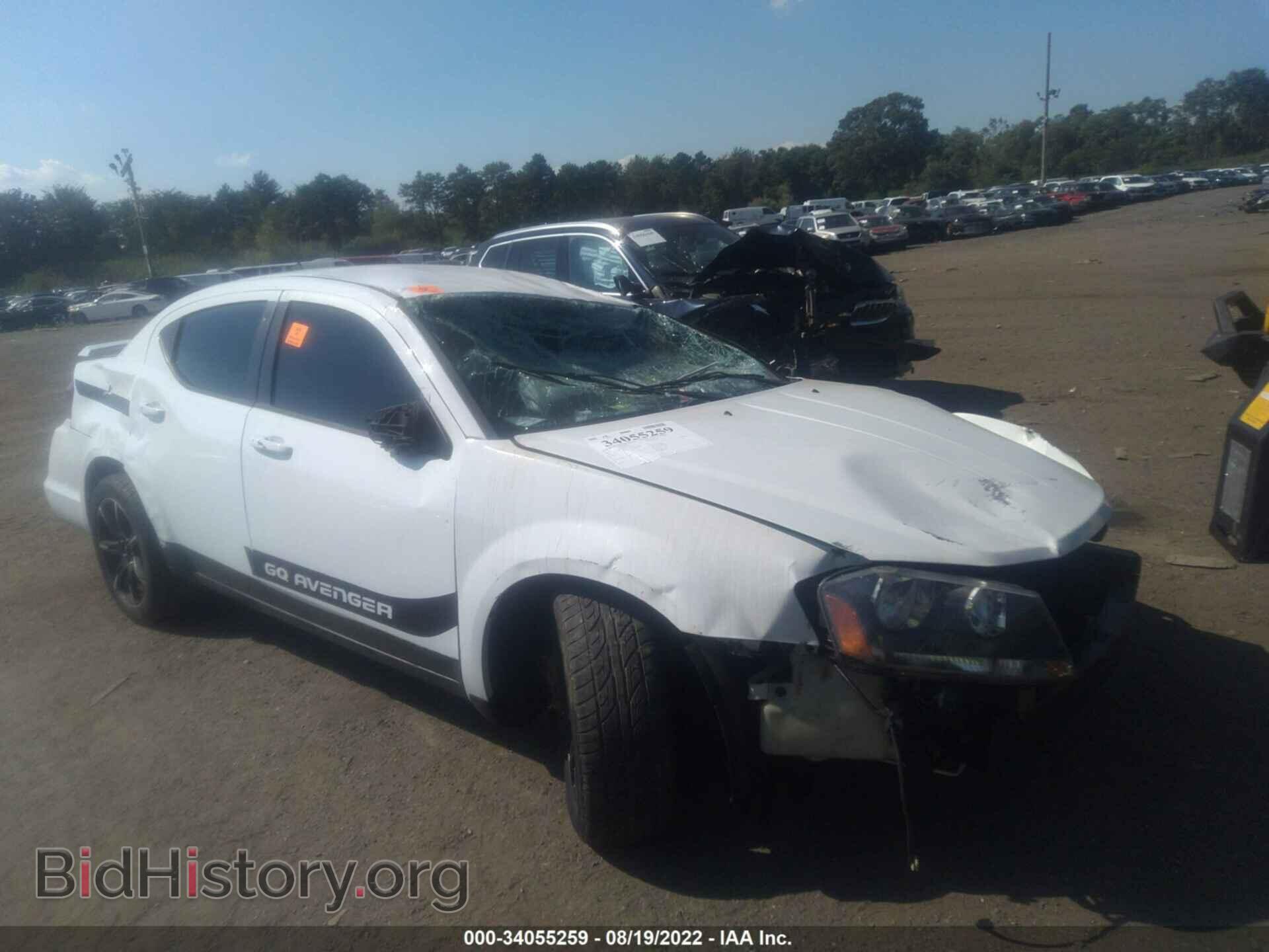 Photo 1C3CDZCB9DN713575 - DODGE AVENGER 2013