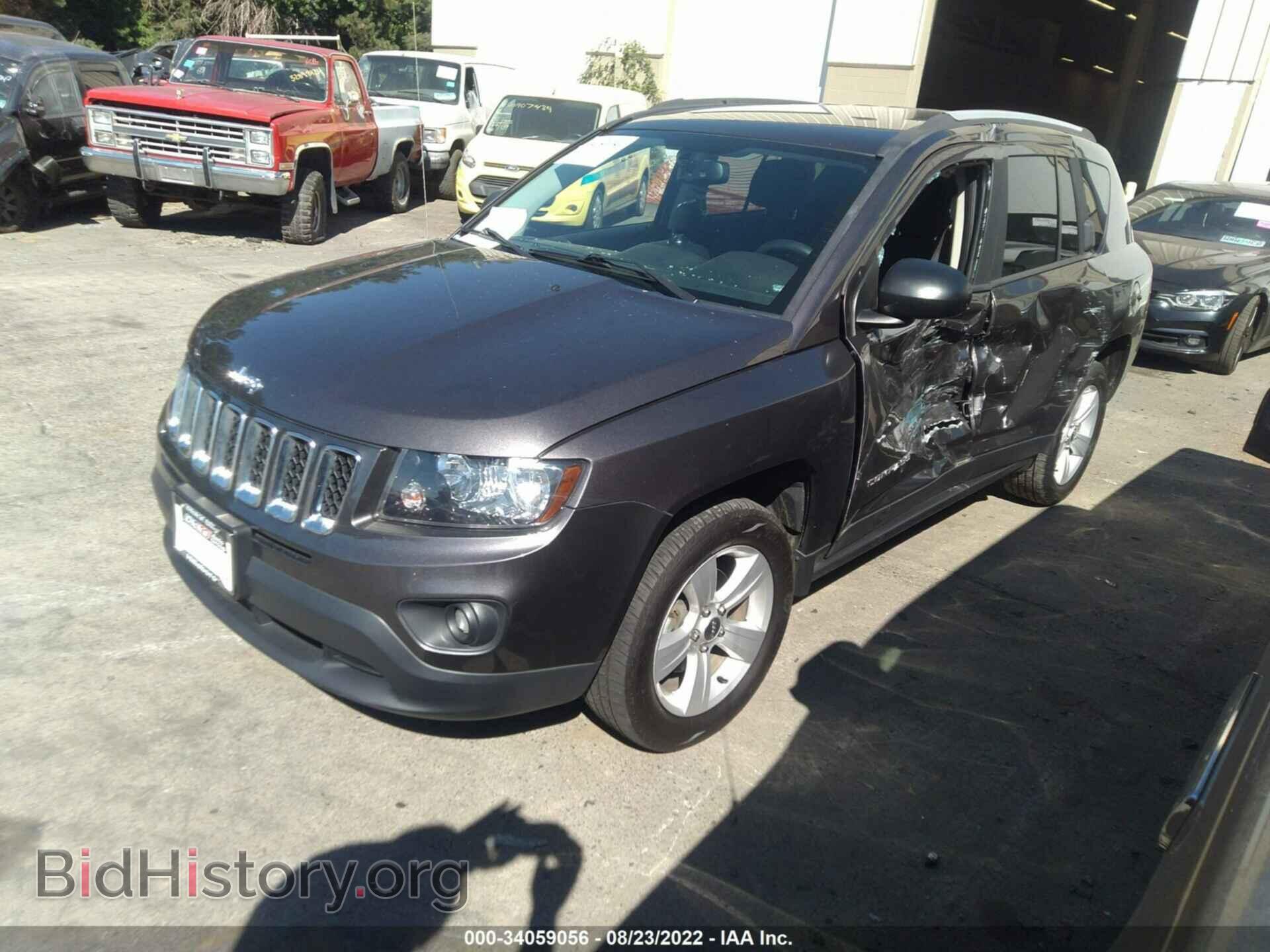 2016 JEEP COMPASS - VIN: 1C4NJDBB7GD686095 - Фото 2