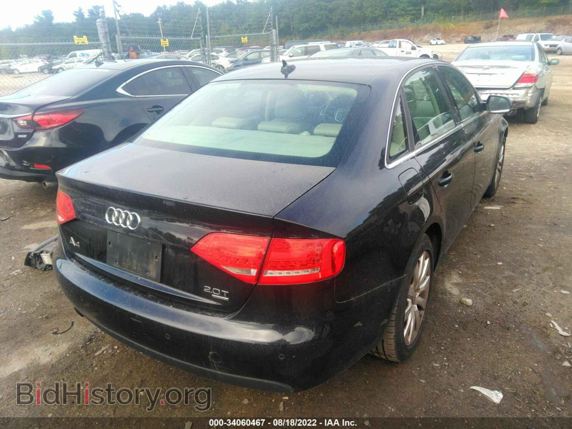 2010 AUDI A4 - VIN: WAUFFAFLXAN056965 - Фото 4