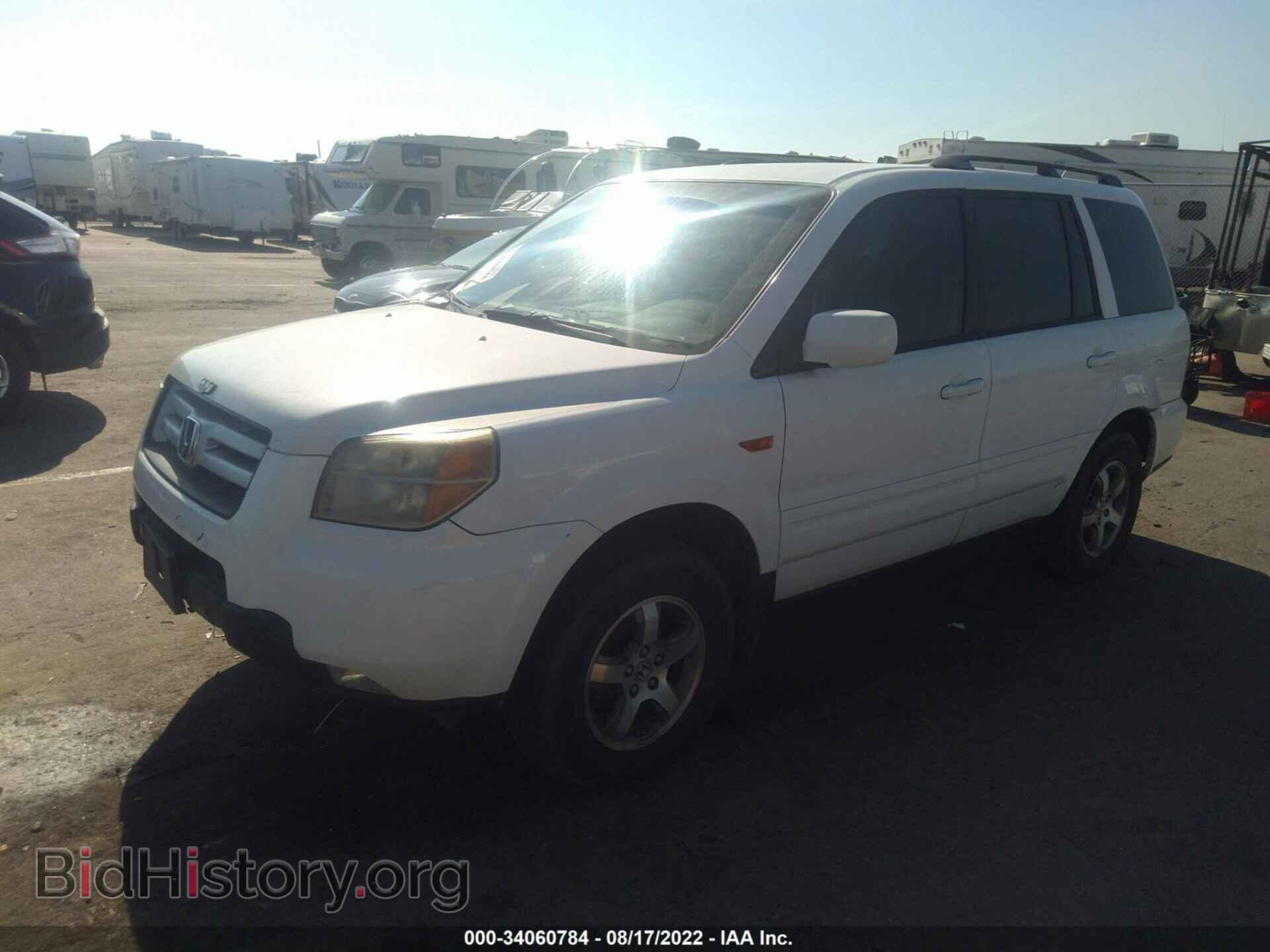 2006 HONDA PILOT - VIN: 2HKYF18496H519008 - Фото 2
