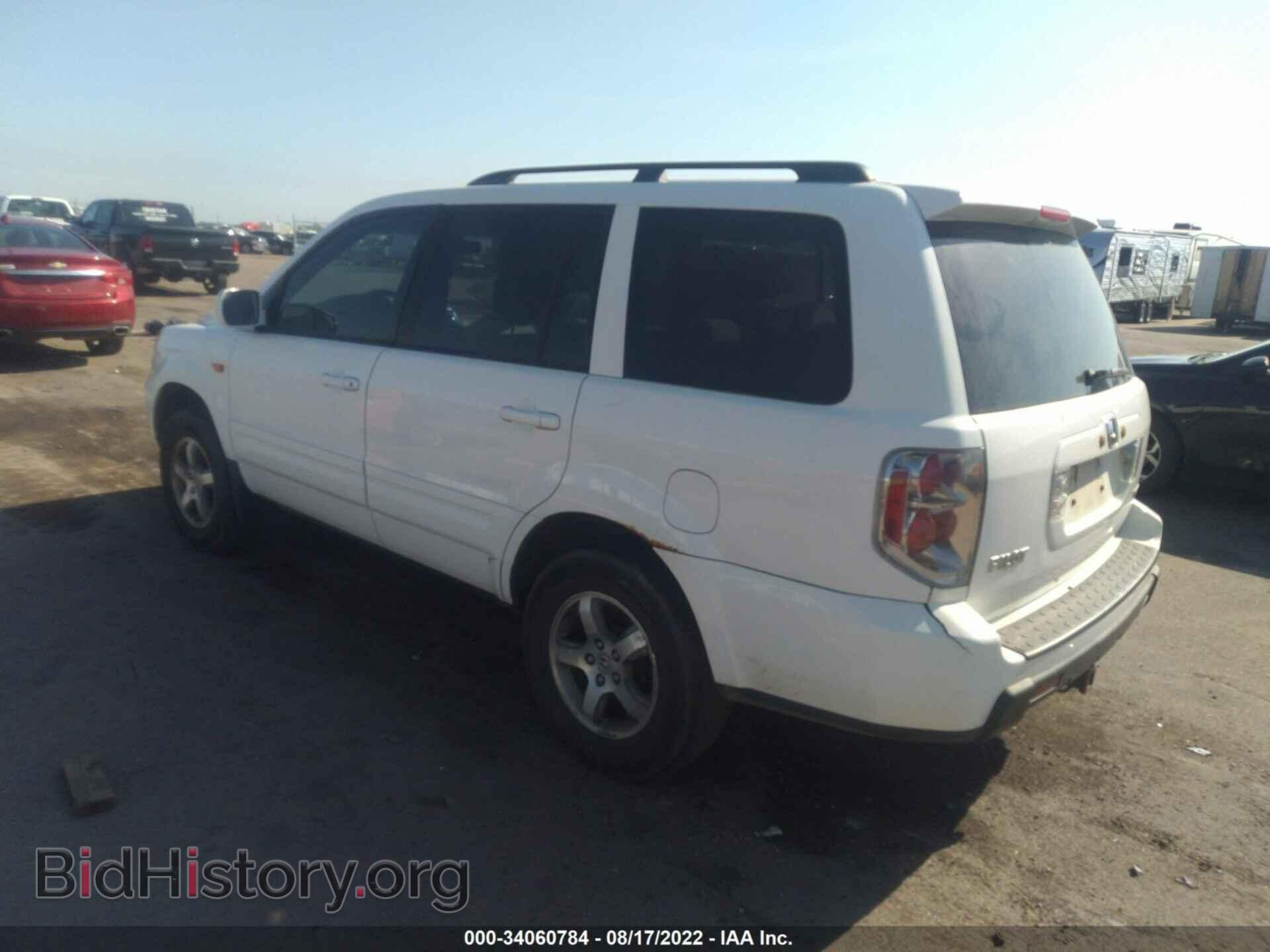 2006 HONDA PILOT - VIN: 2HKYF18496H519008 - Фото 3