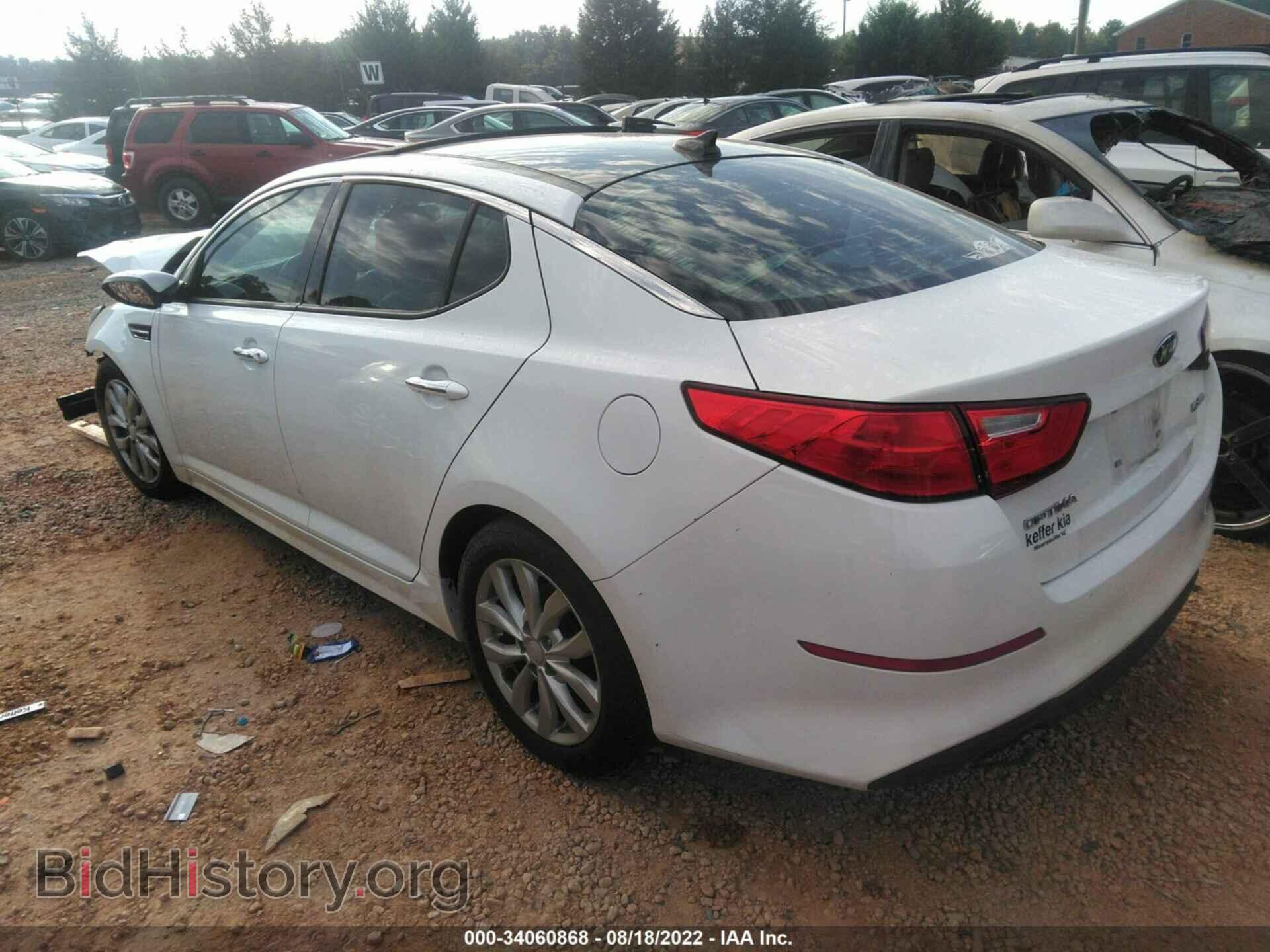 2015 KIA OPTIMA - VIN: 5XXGN4A73FG410690 - Фото 3