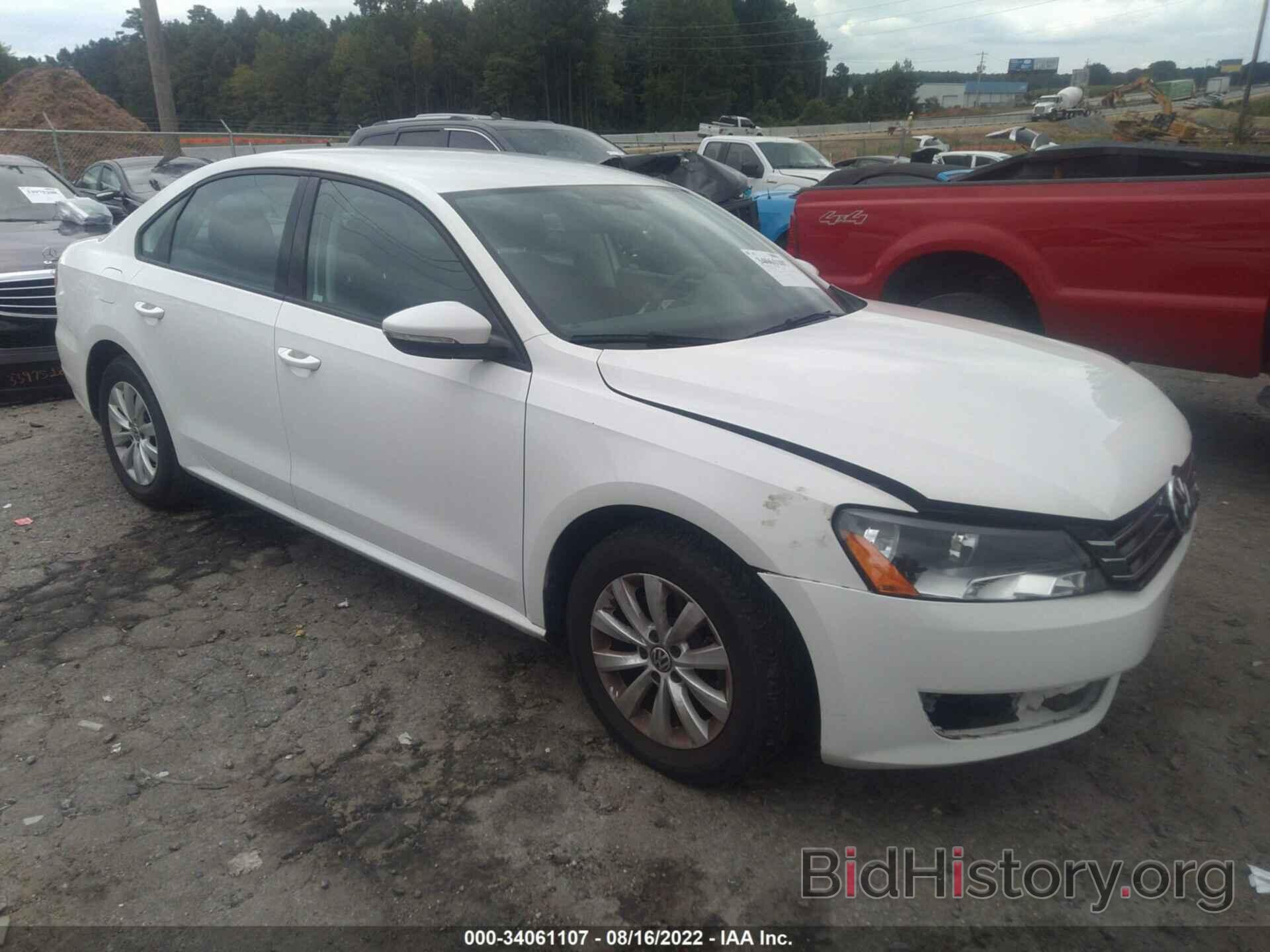 Photo 1VWAH7A39CC023341 - VOLKSWAGEN PASSAT 2012