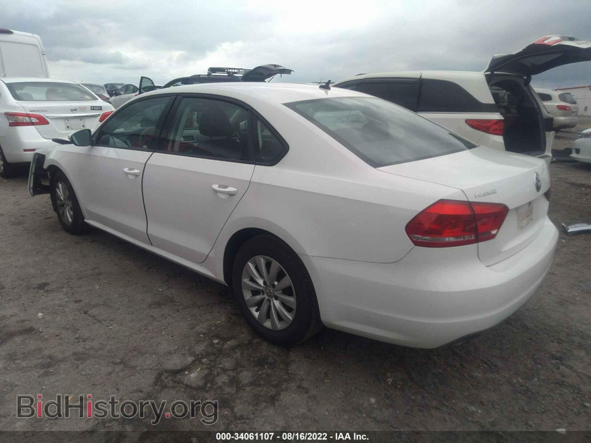 2012 VOLKSWAGEN PASSAT - VIN: 1VWAH7A39CC023341 - Фото 3