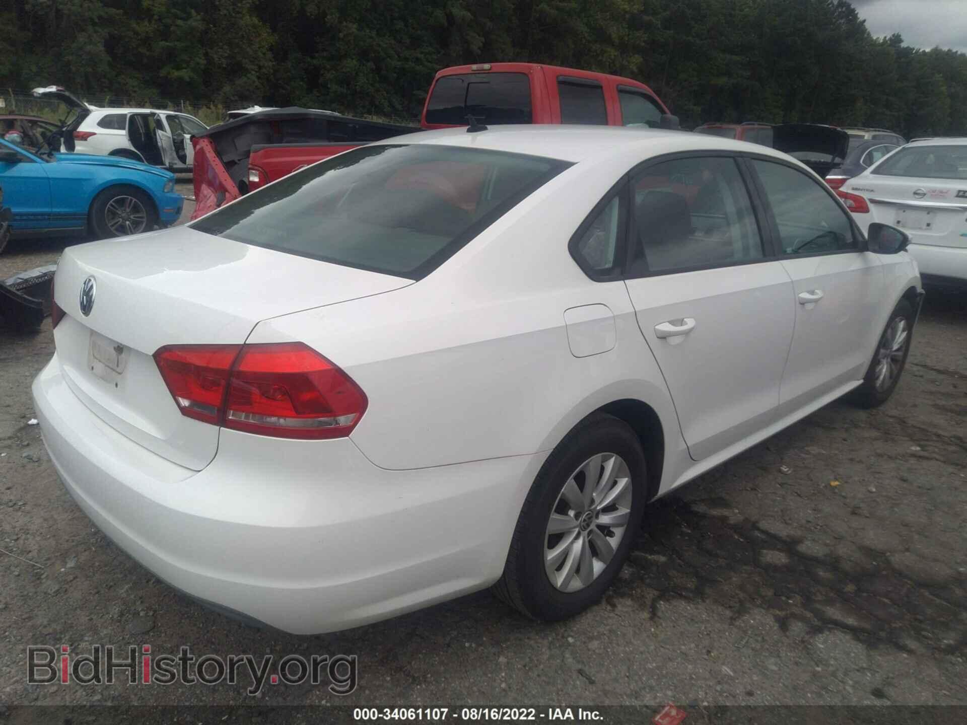 2012 VOLKSWAGEN PASSAT - VIN: 1VWAH7A39CC023341 - Фото 4