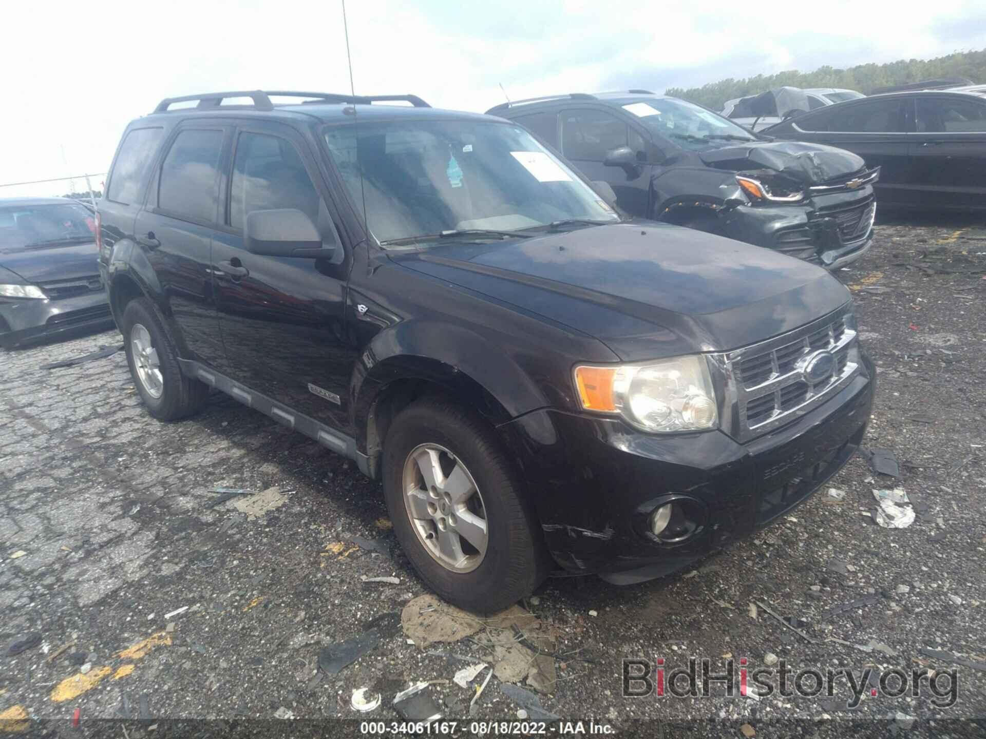 Photo 1FMCU03118KC82845 - FORD ESCAPE 2008