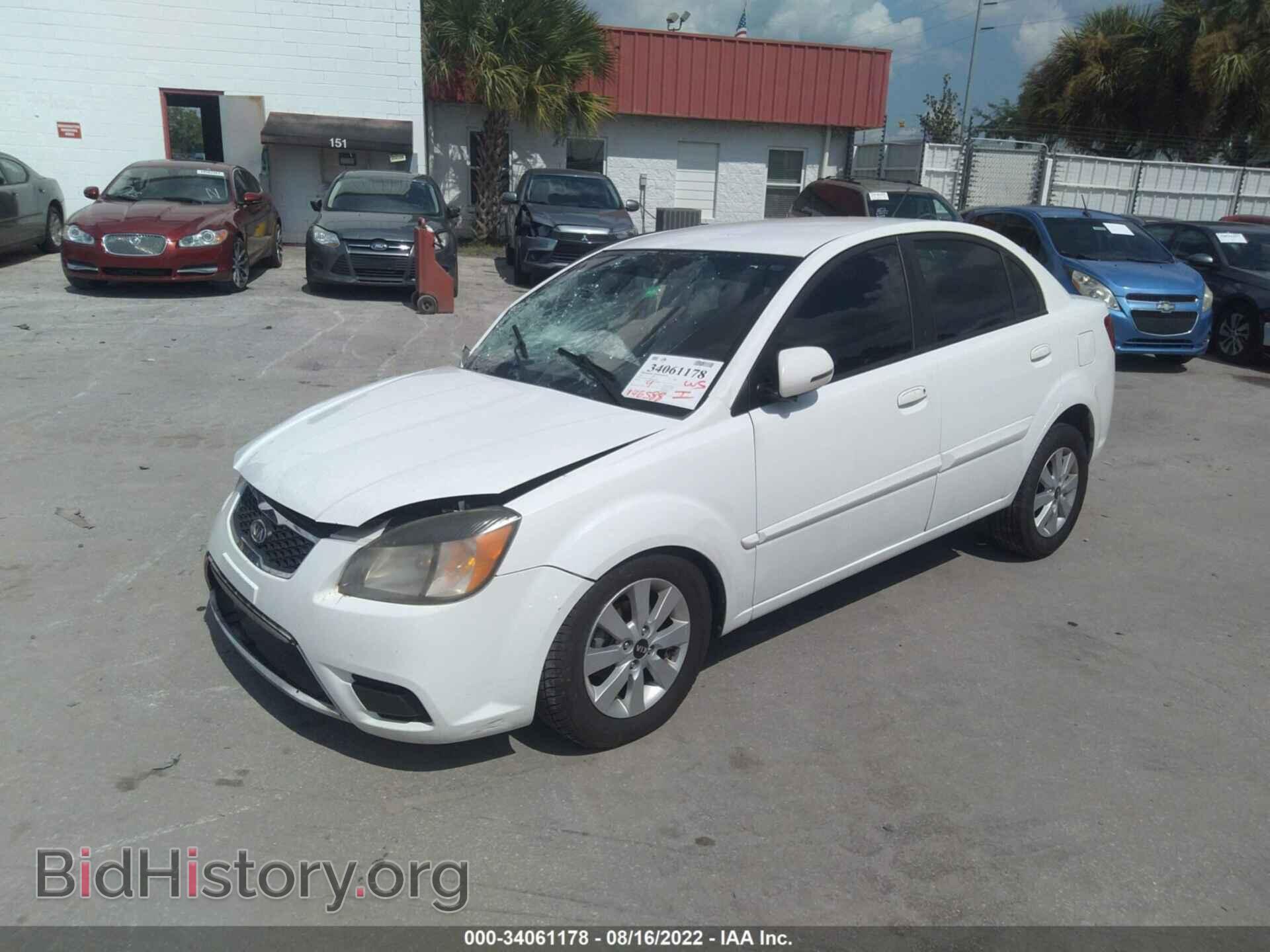 2011 KIA RIO - VIN: KNADH4A38B6915251 - Фото 2
