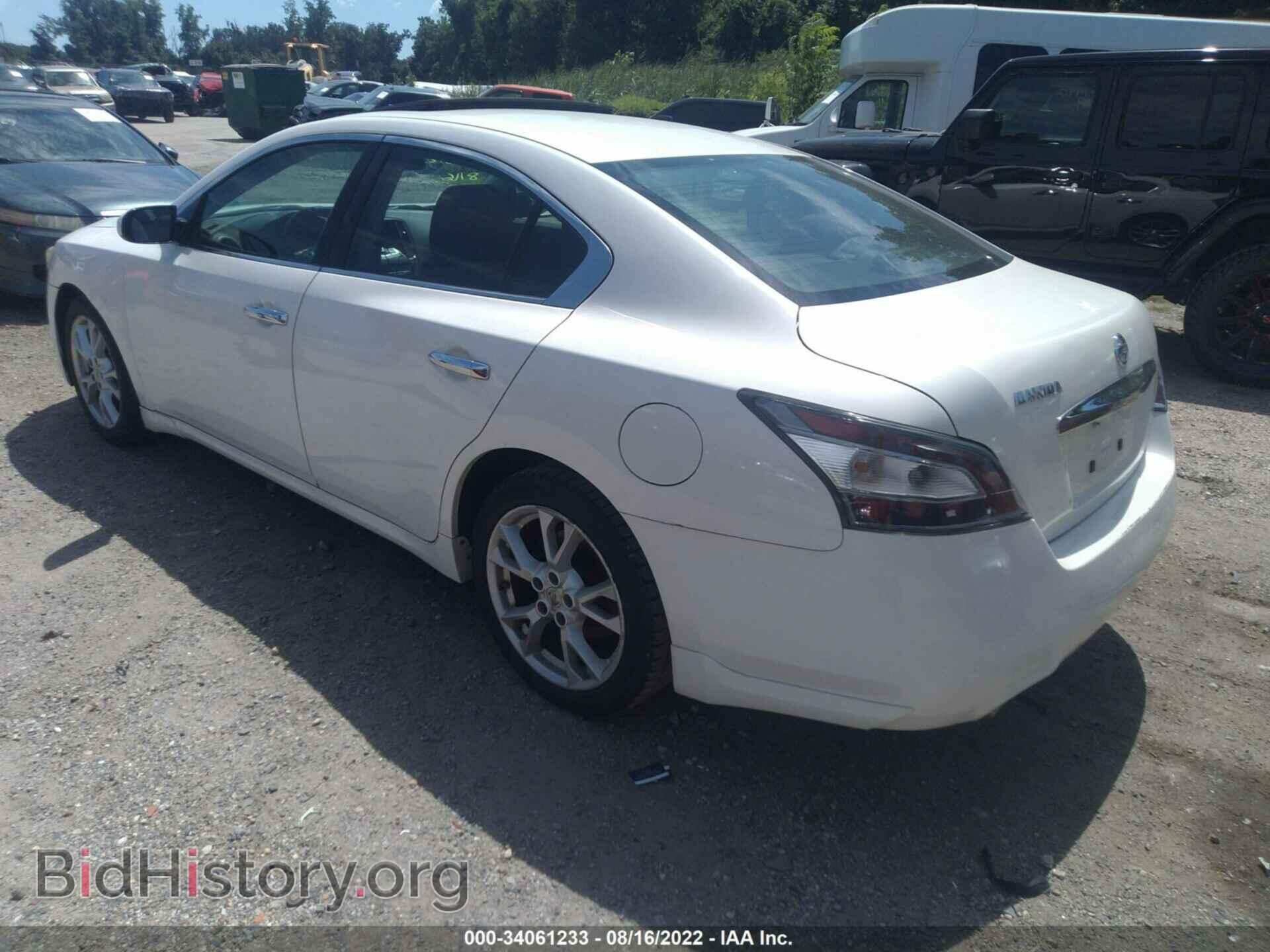 2012 NISSAN MAXIMA - VIN: 1N4AA5AP0CC822459 - Фото 3