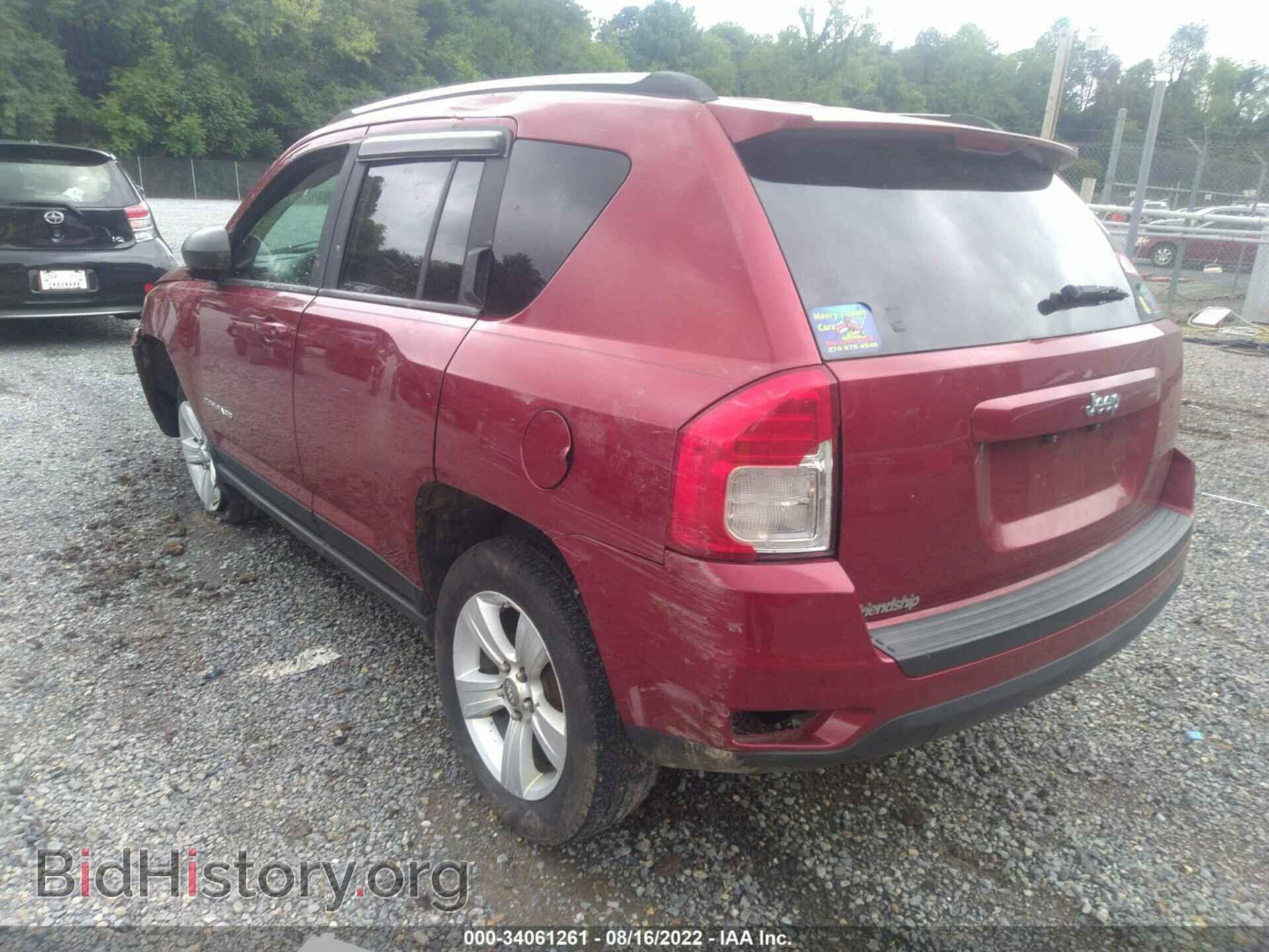 2012 JEEP COMPASS - VIN: 1C4NJCBAXCD601570 - Фото 3