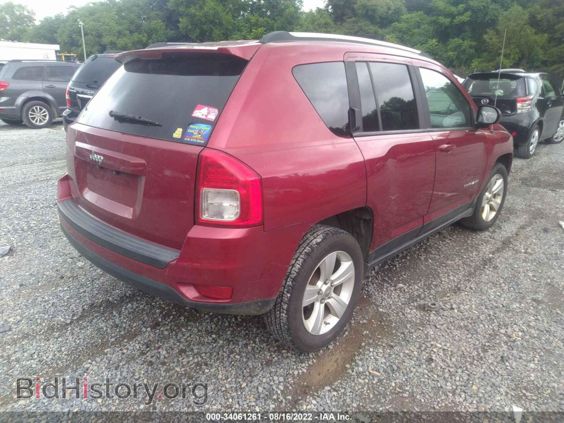 2012 JEEP COMPASS - VIN: 1C4NJCBAXCD601570 - Фото 4