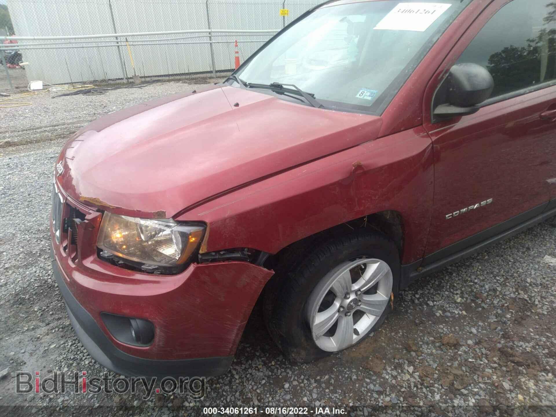 2012 JEEP COMPASS - VIN: 1C4NJCBAXCD601570 - Фото 6