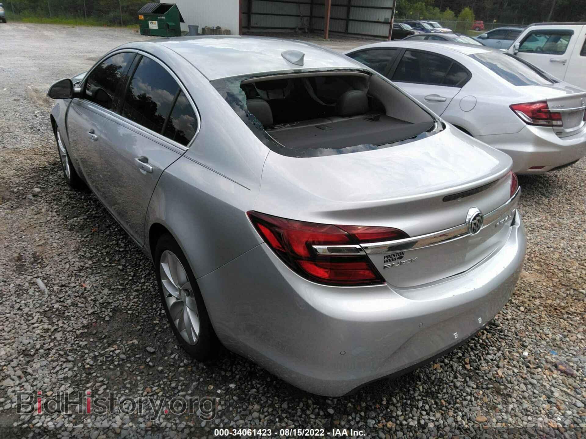 2015 BUICK REGAL - VIN: 2G4GN5EX3F9192110 - Фото 3