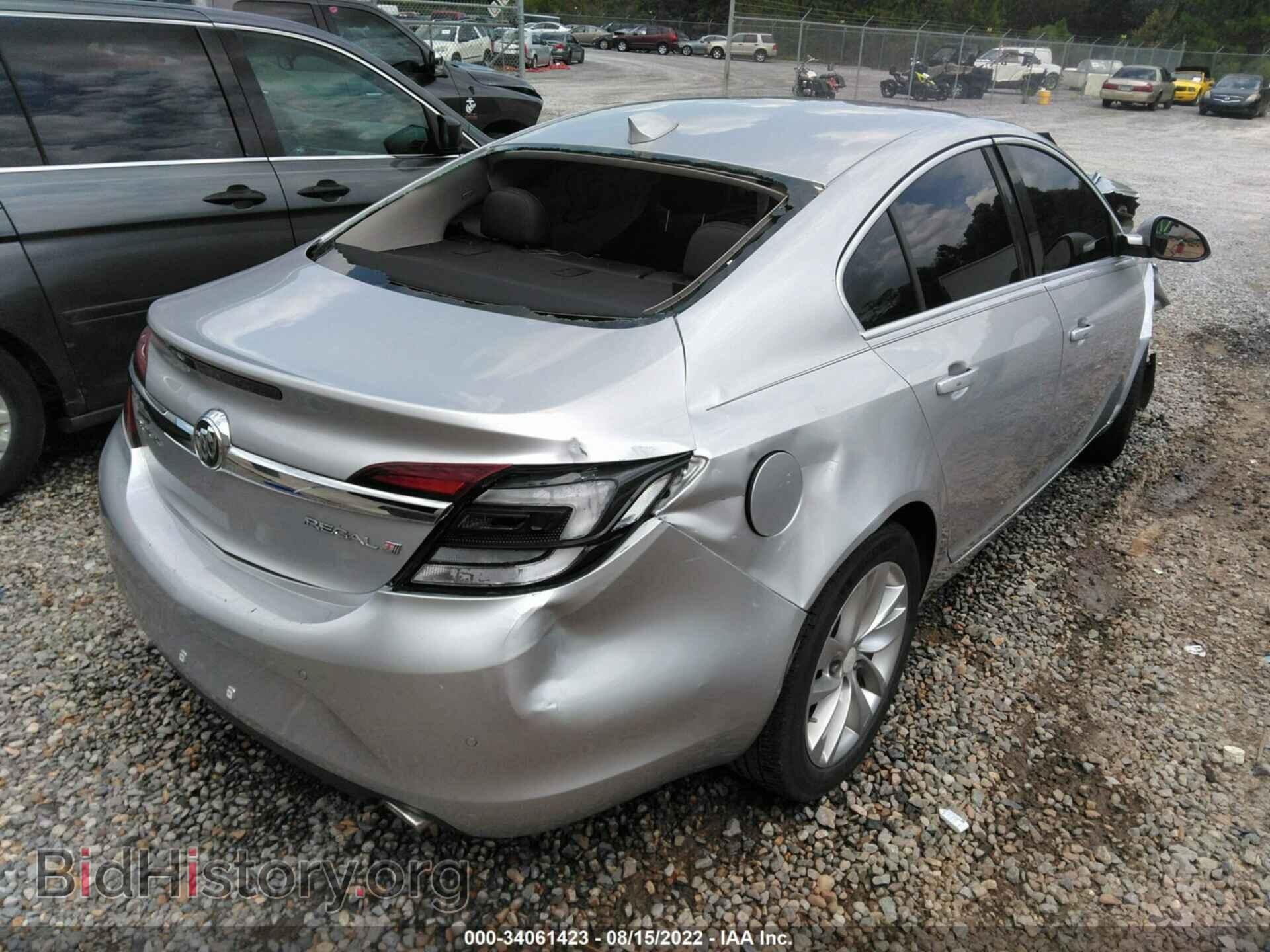 2015 BUICK REGAL - VIN: 2G4GN5EX3F9192110 - Фото 4
