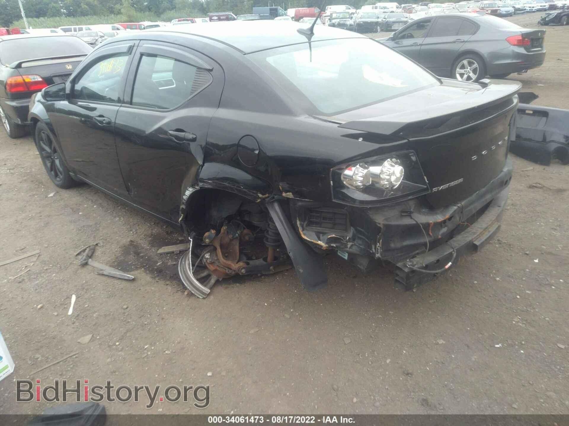 2014 DODGE AVENGER - VIN: 1C3CDZAB0EN161632 - Фото 3