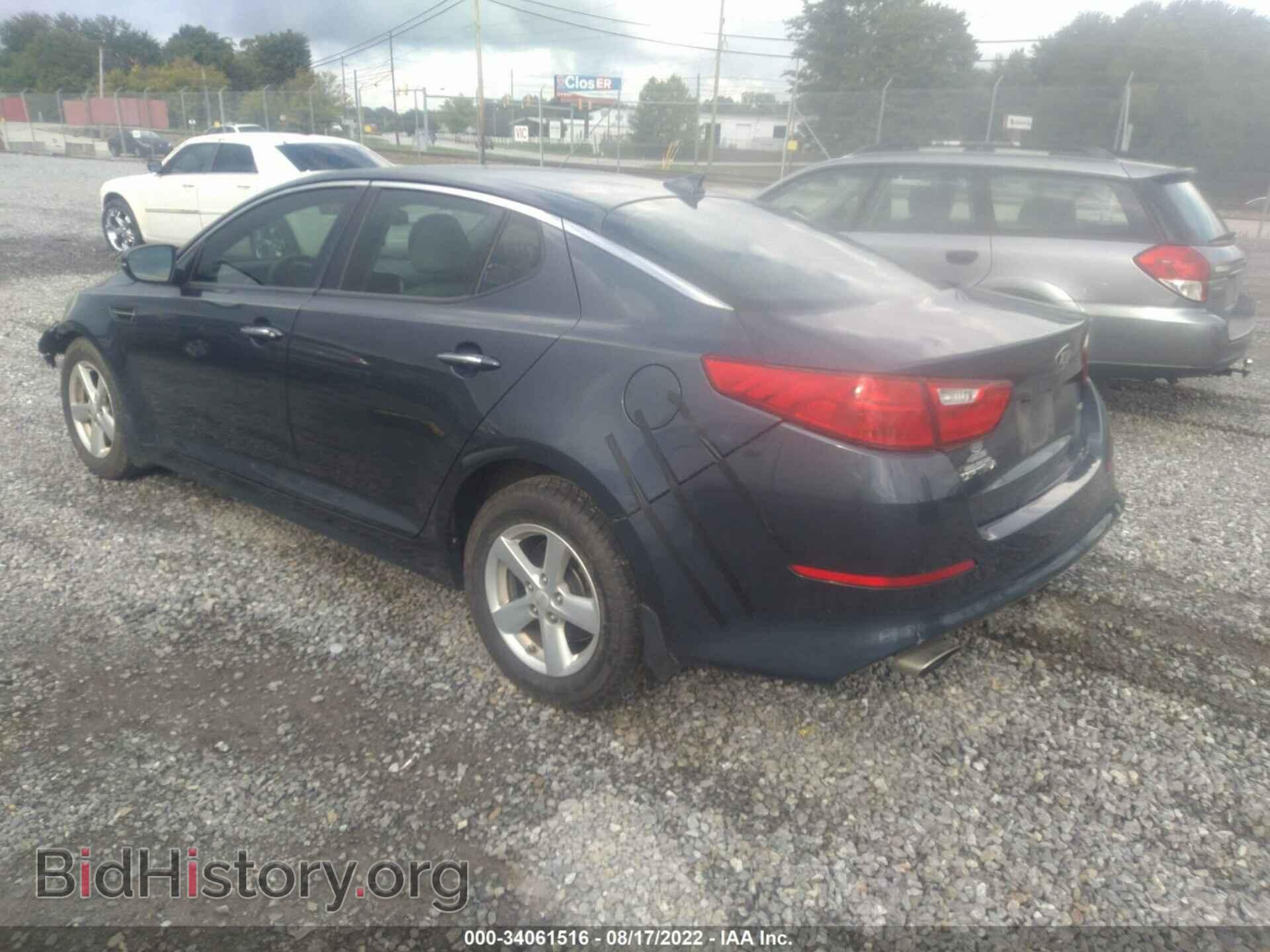 2015 KIA OPTIMA - VIN: KNAGM4A75F5581039 - Photo 3