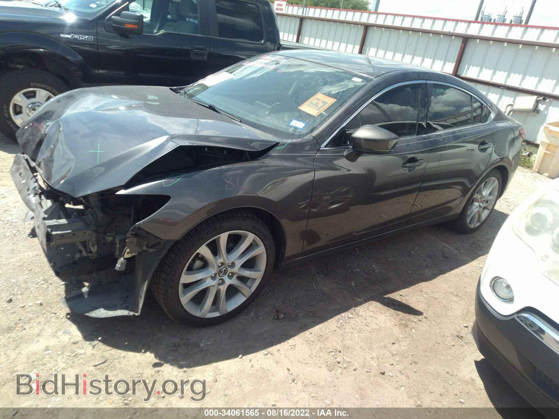 2017 MAZDA MAZDA6 - VIN: JM1GL1V52H1127483 - Фото 2