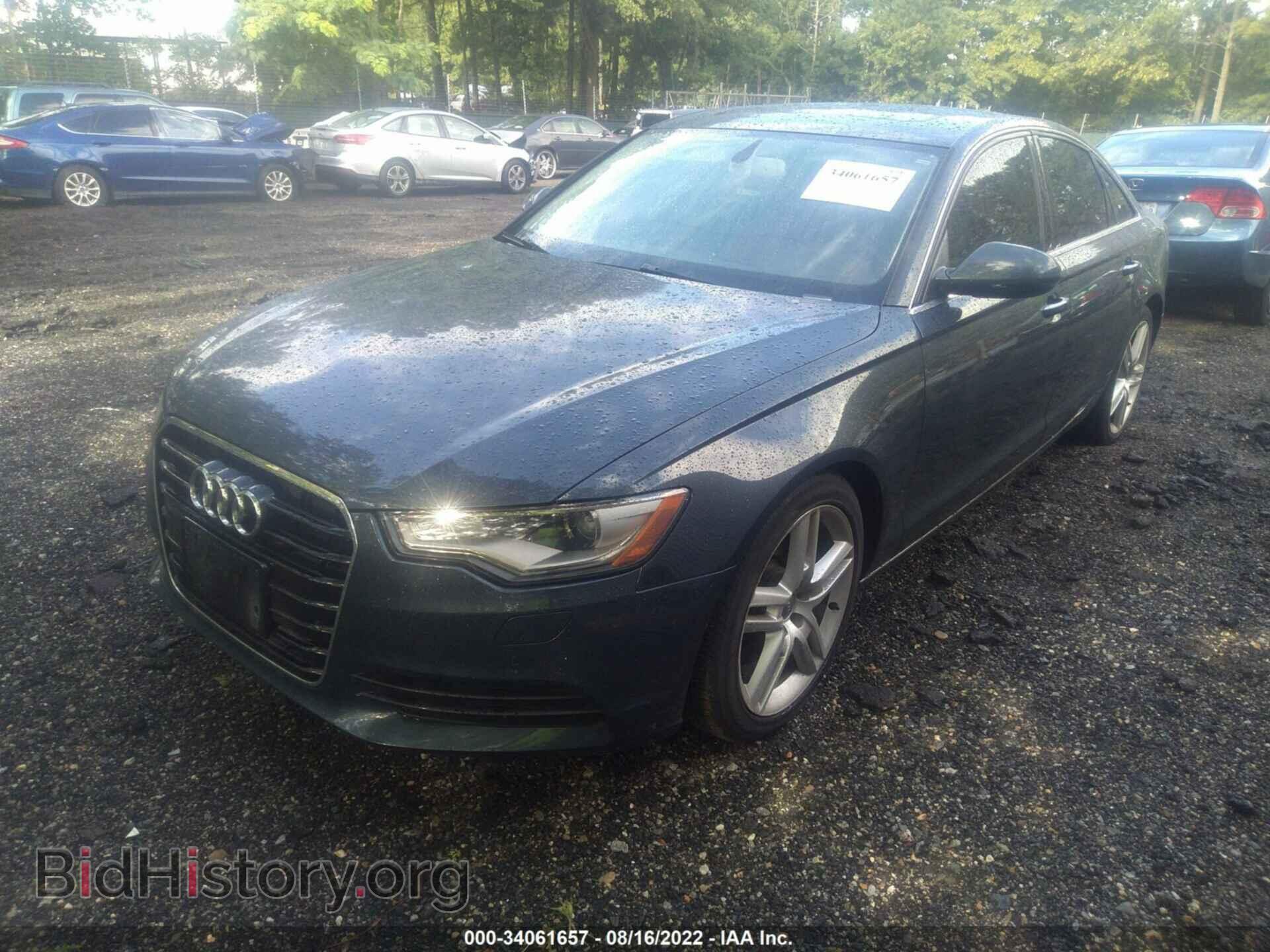 2014 AUDI A6 - VIN: WAUDFAFC1EN052512 - Фото 2