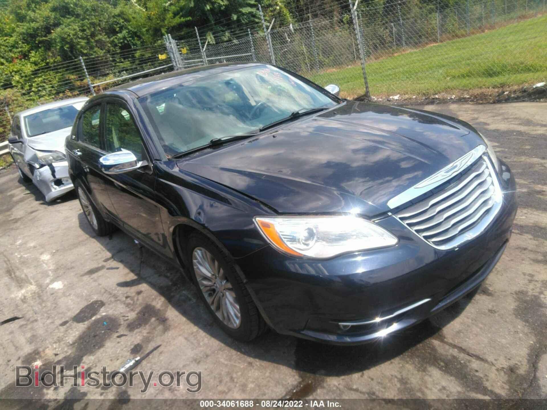 Фотография 1C3CCBCB9CN308597 - CHRYSLER 200 2012