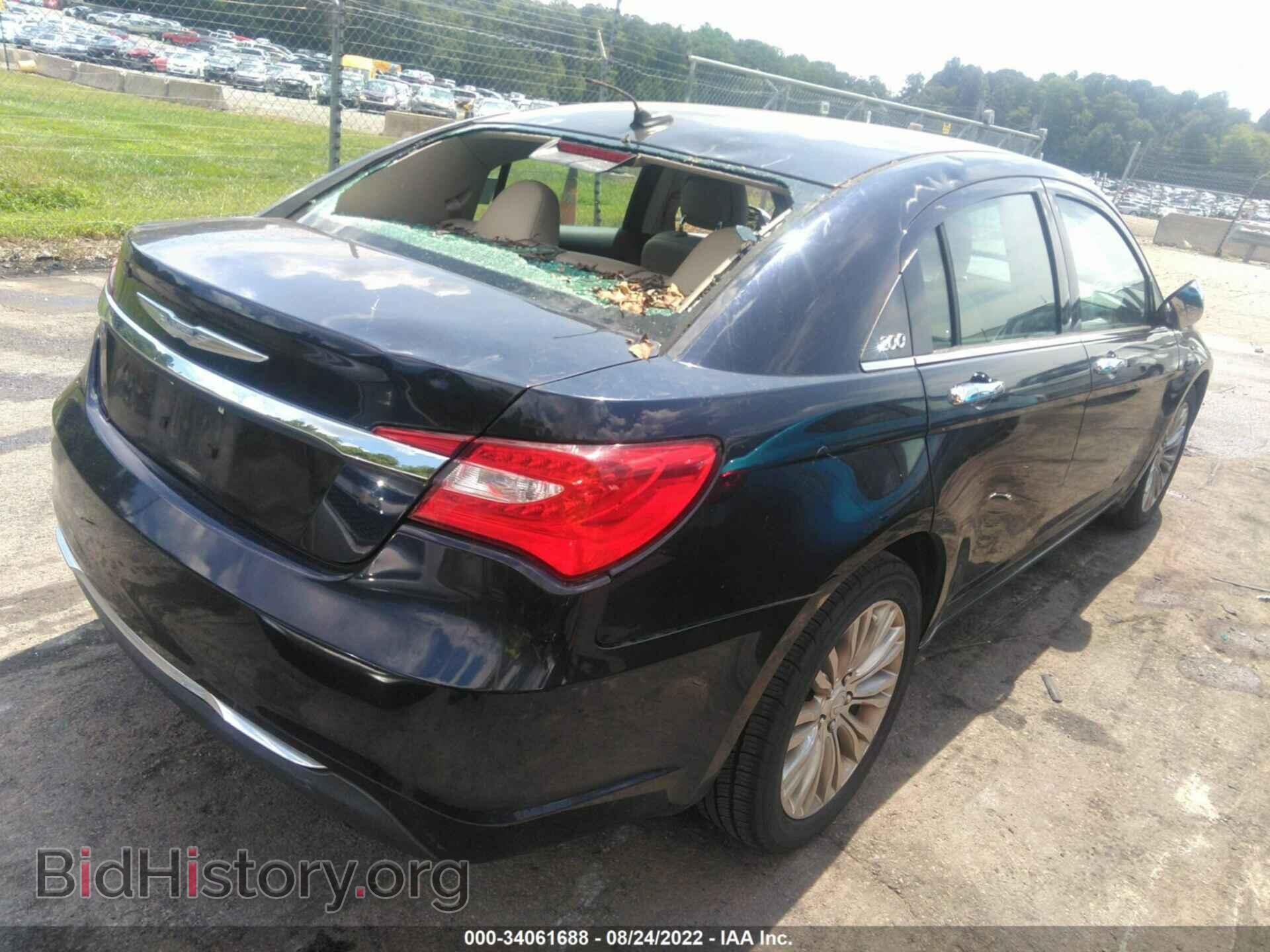 2012 CHRYSLER 200 - VIN: 1C3CCBCB9CN308597 - Фото 4