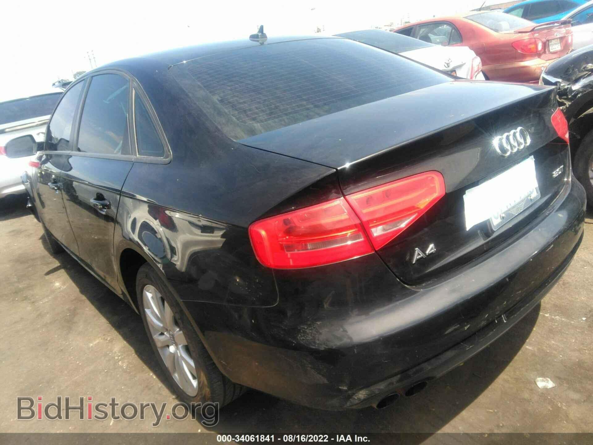 2013 AUDI A4 - VIN: WAUAFAFLXDA144789 - Фото 3