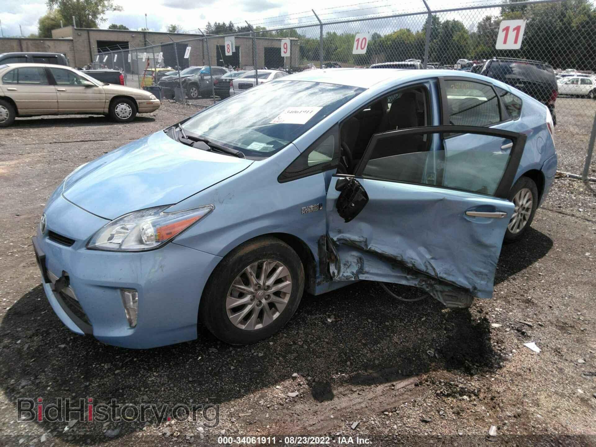 2014 TOYOTA PRIUS PLUG-IN - VIN: JTDKN3DP8E3055191 - Фото 2