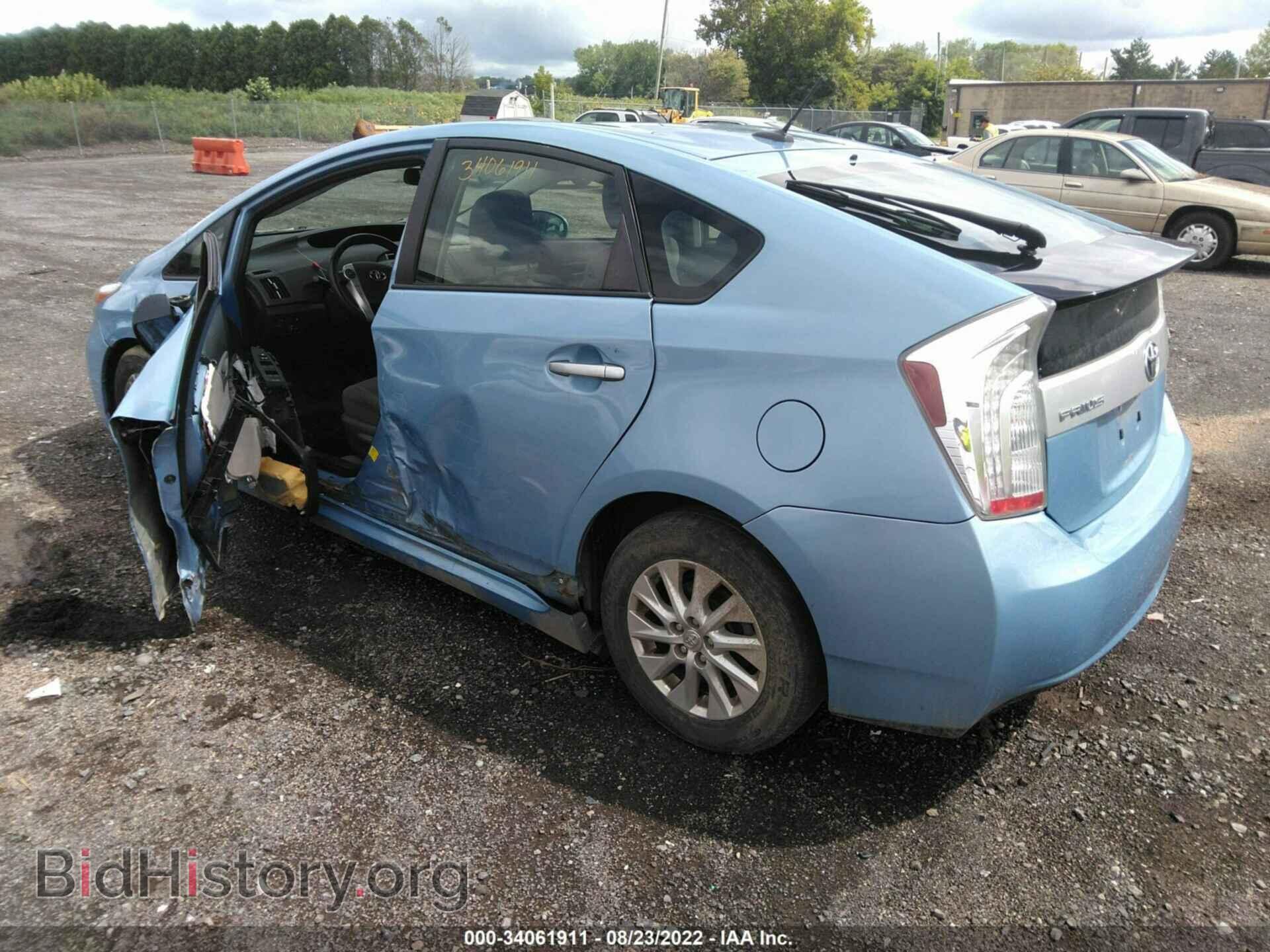 2014 TOYOTA PRIUS PLUG-IN - VIN: JTDKN3DP8E3055191 - Фото 3