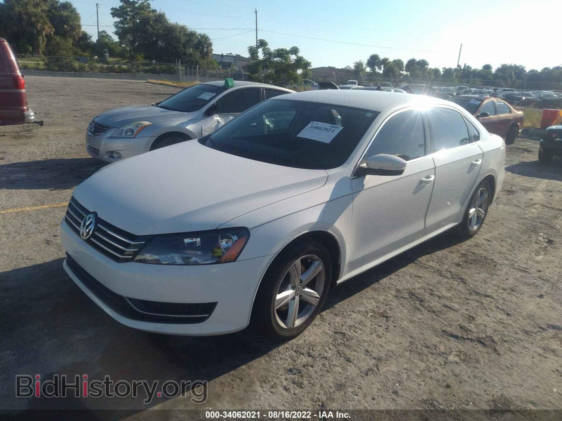 2014 VOLKSWAGEN PASSAT - VIN: 1VWAT7A36EC049218 - Фото 2