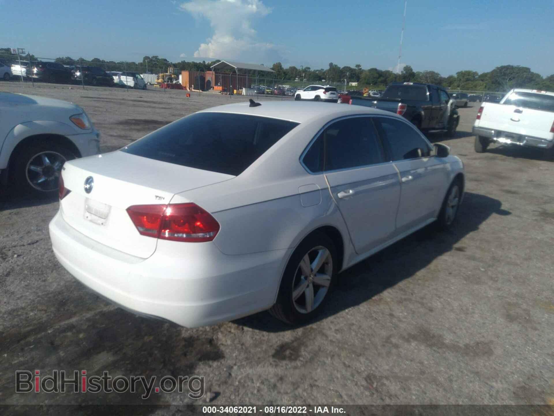 2014 VOLKSWAGEN PASSAT - VIN: 1VWAT7A36EC049218 - Фото 4