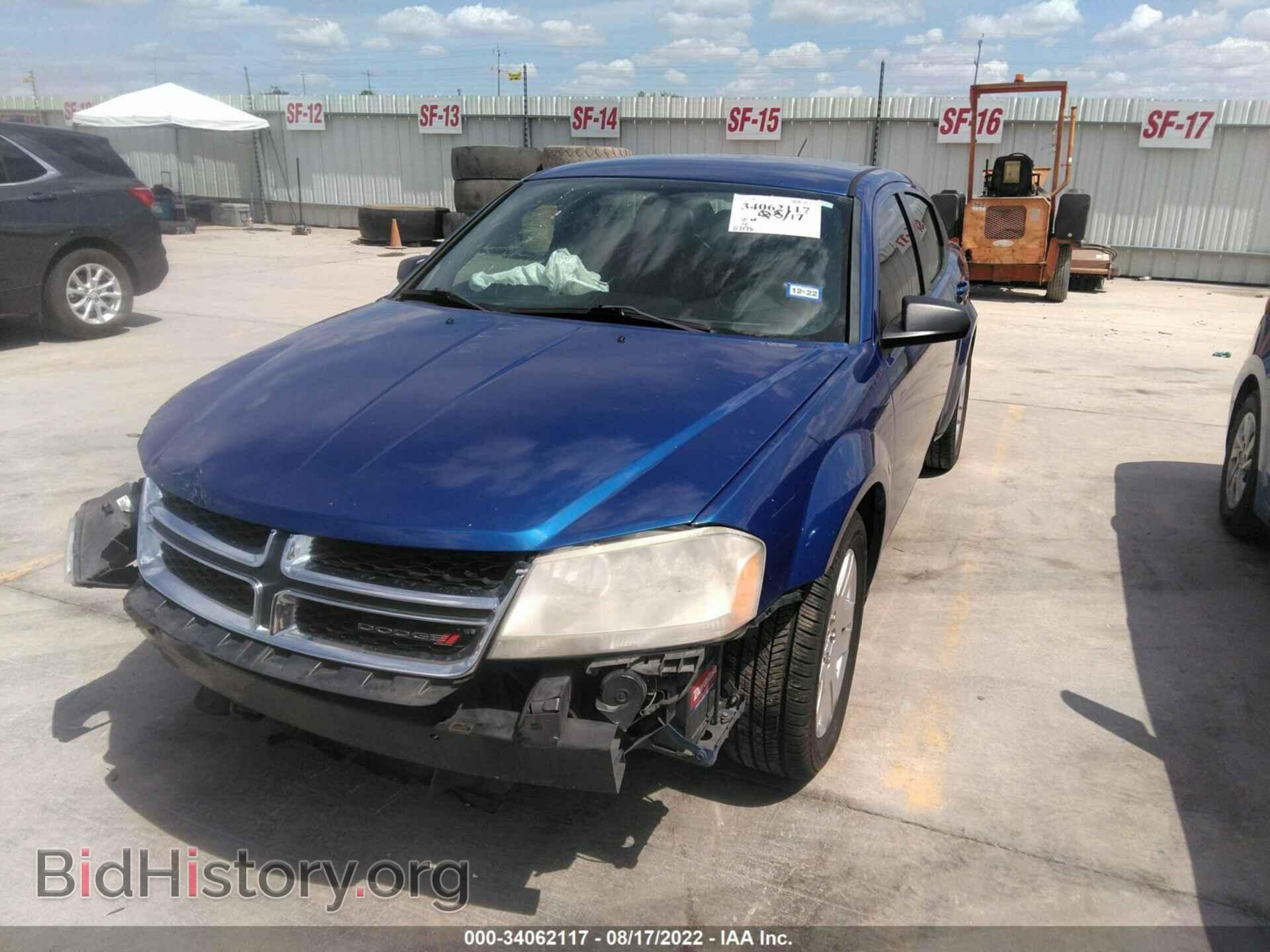 2014 DODGE AVENGER - VIN: 1C3CDZAB7EN235614 - Фото 2