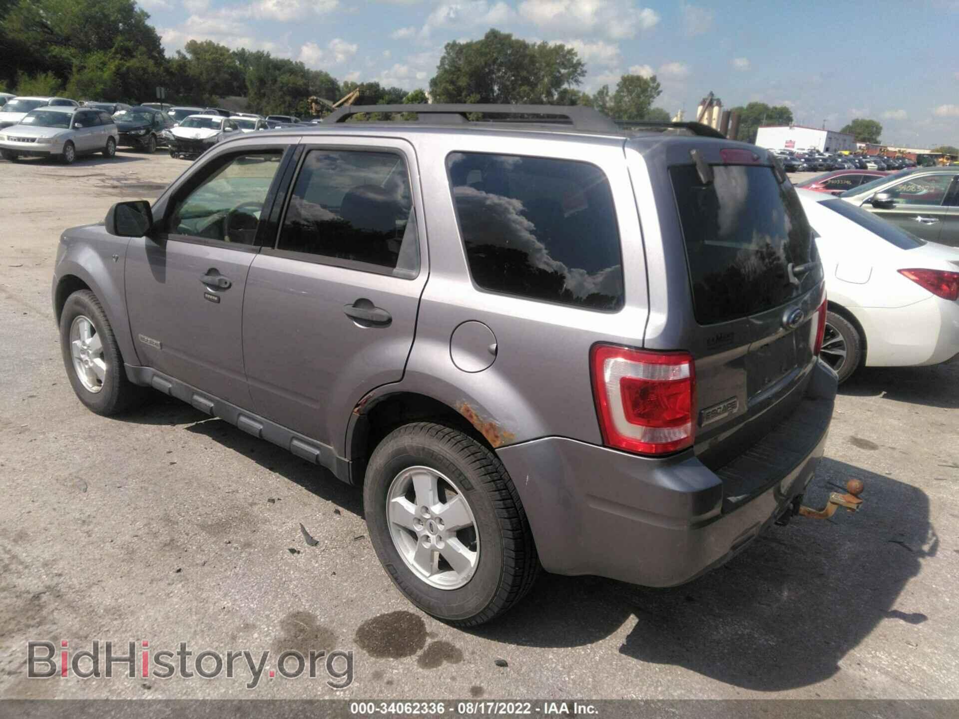 2008 FORD ESCAPE - VIN: 1FMCU03118KC80335 - Фото 3