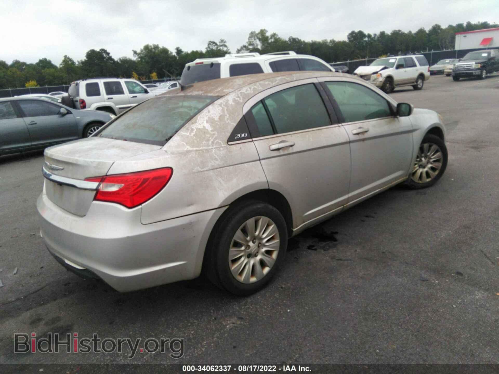 2012 CHRYSLER 200 - VIN: 1C3CCBAB4CN292604 - Фото 4