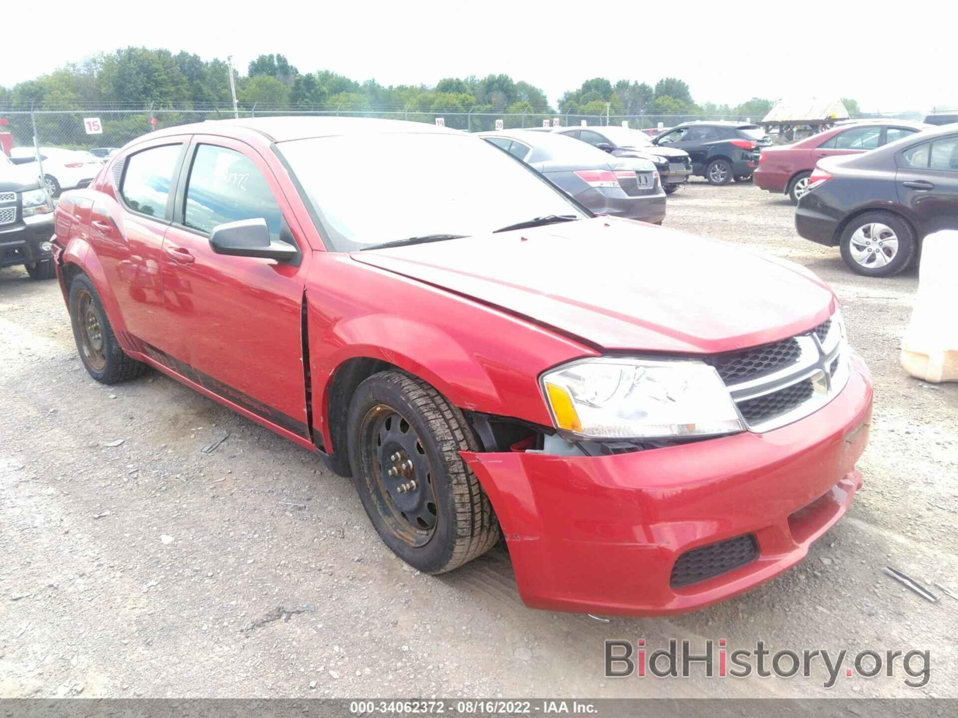 Photo 1C3CDZAB5EN111213 - DODGE AVENGER 2014