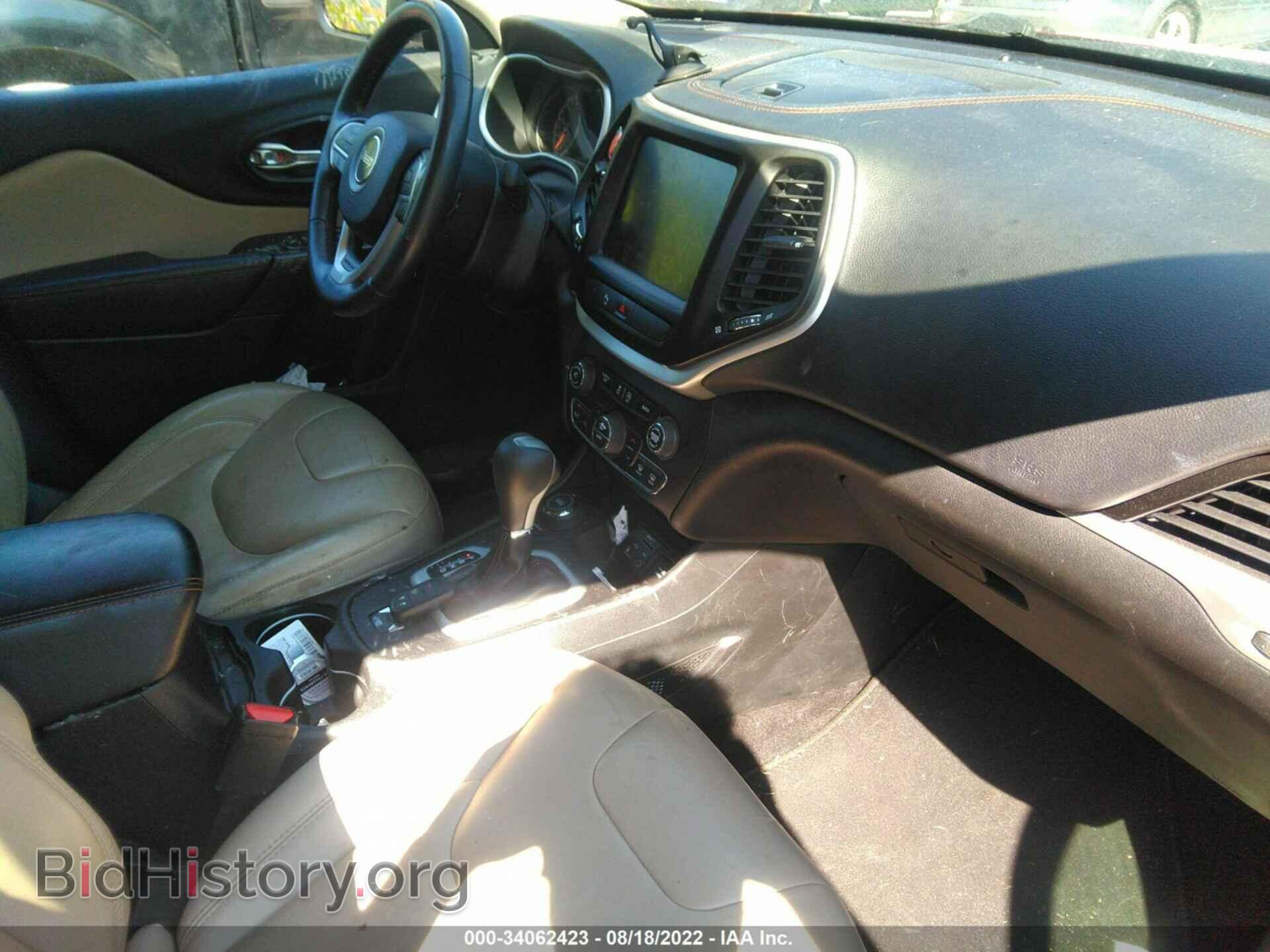 2016 JEEP CHEROKEE - VIN: 1C4PJMDS6GW144187 - Фото 5