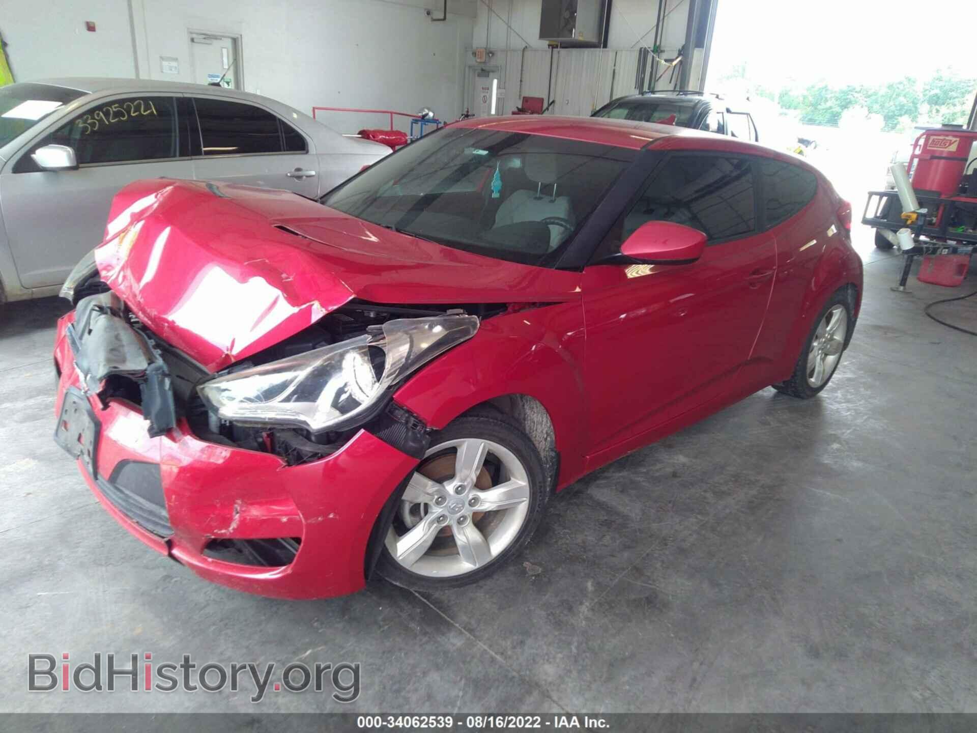 2014 HYUNDAI VELOSTER - VIN: KMHTC6AD2EU211639 - Фото 2