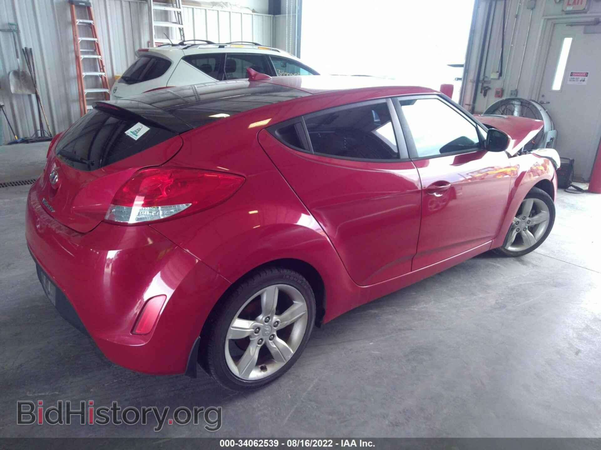2014 HYUNDAI VELOSTER - VIN: KMHTC6AD2EU211639 - Фото 4