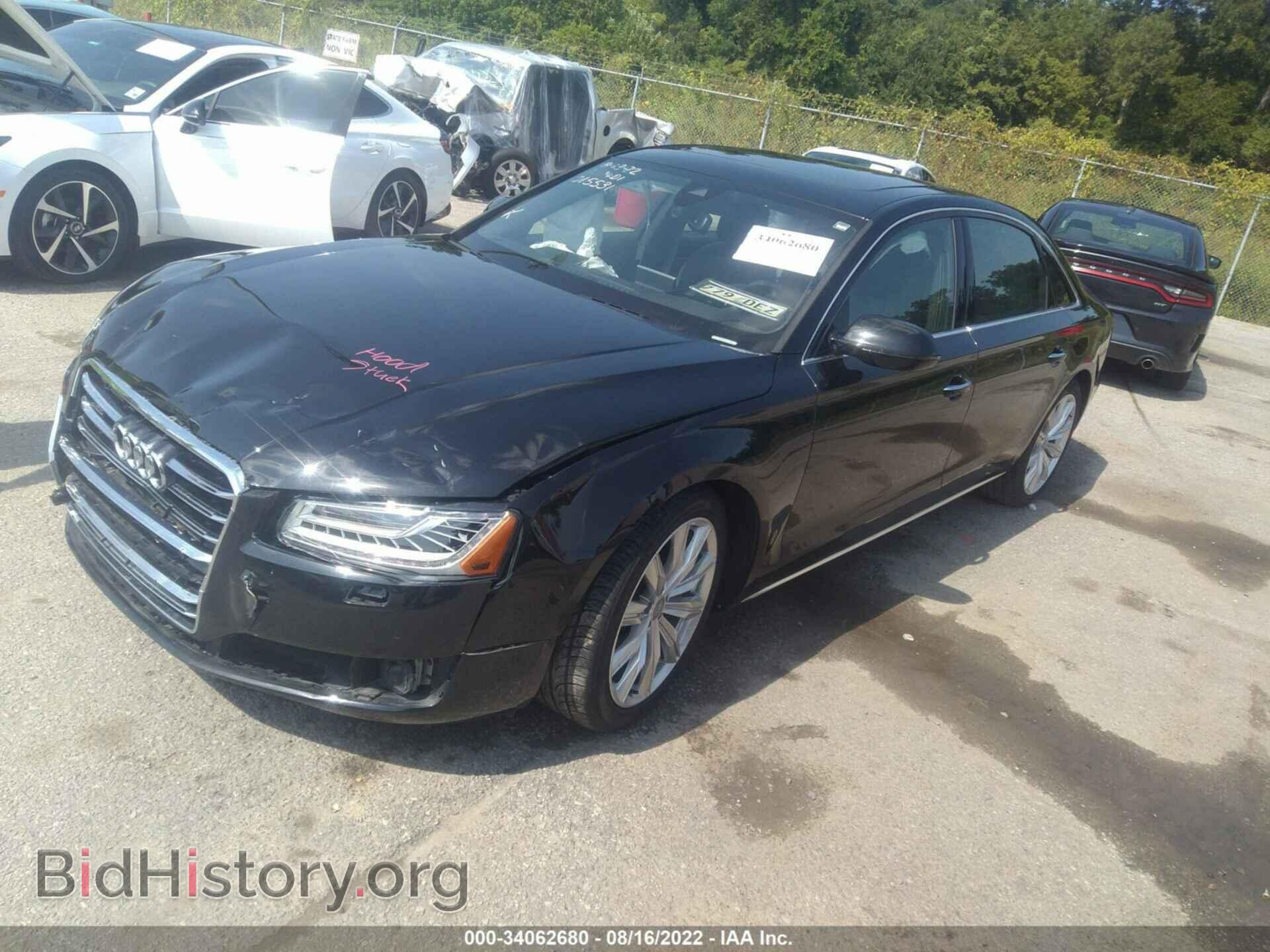 2016 AUDI A8 L - VIN: WAU34AFD0GN015531 - Фото 2