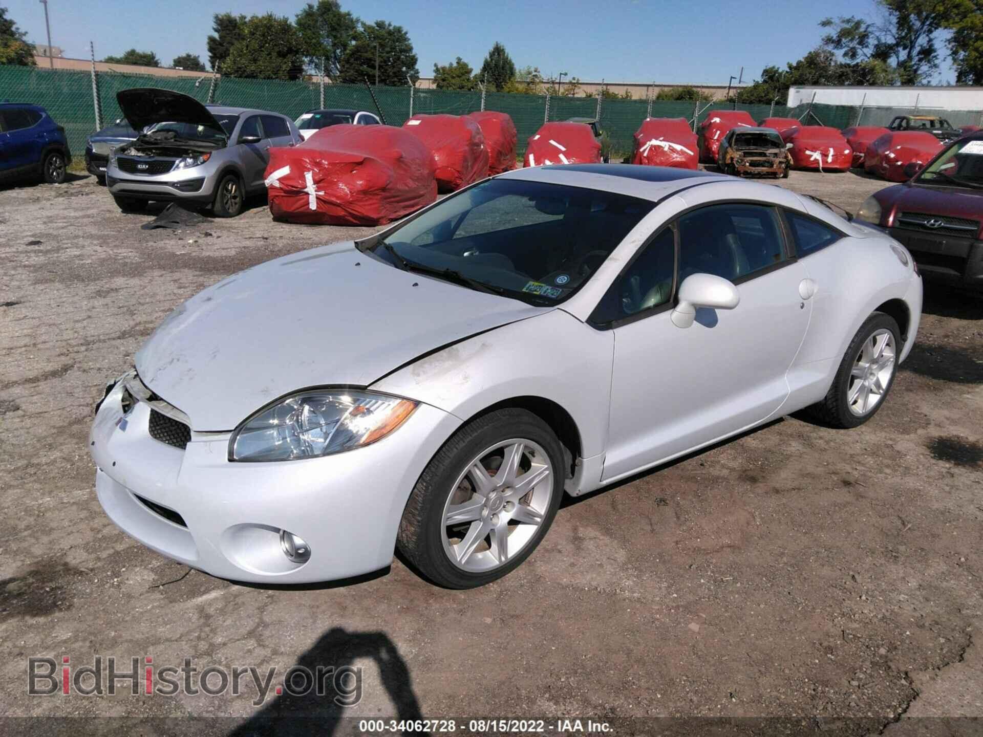 2006 MITSUBISHI ECLIPSE - VIN: 4A3AK34T56E018006 - Фото 2