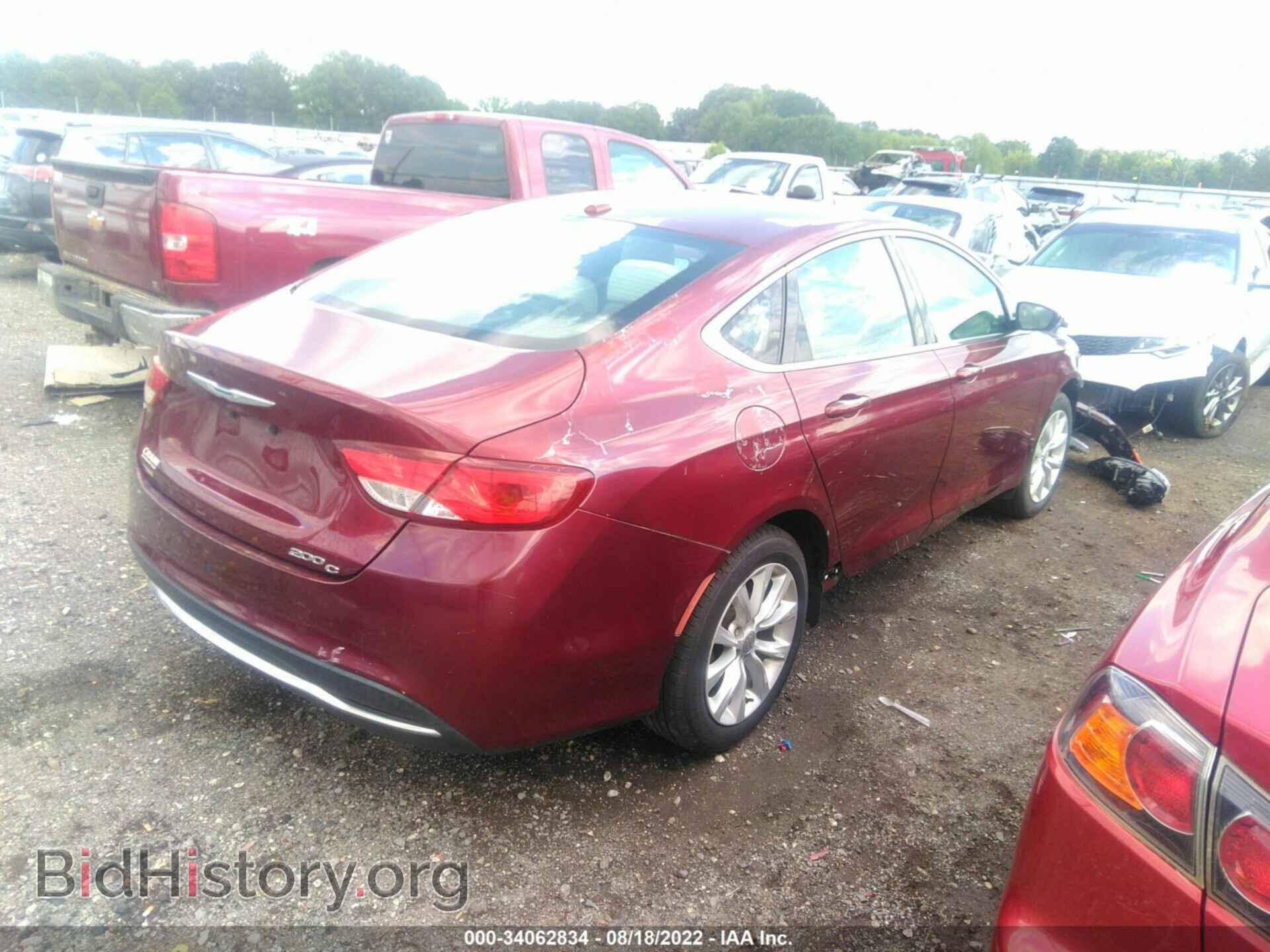 2015 CHRYSLER 200 - VIN: 1C3CCCCBXFN593689 - Фото 4