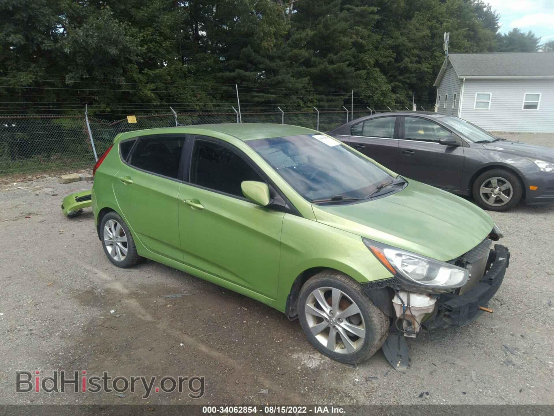 Фотография KMHCU5AE7CU041176 - HYUNDAI ACCENT 2012